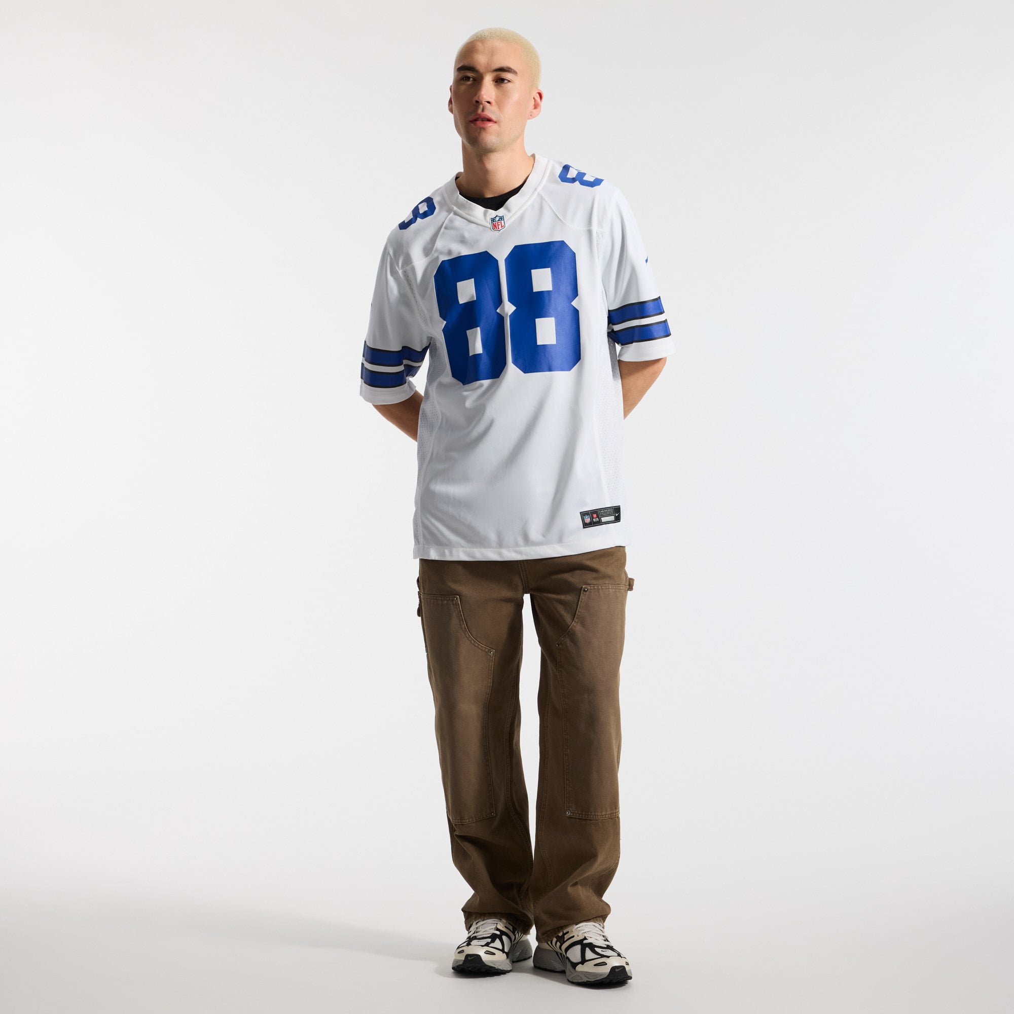 CeeDee Lamb Dallas Cowboys Game Jersey - White - Image 6
