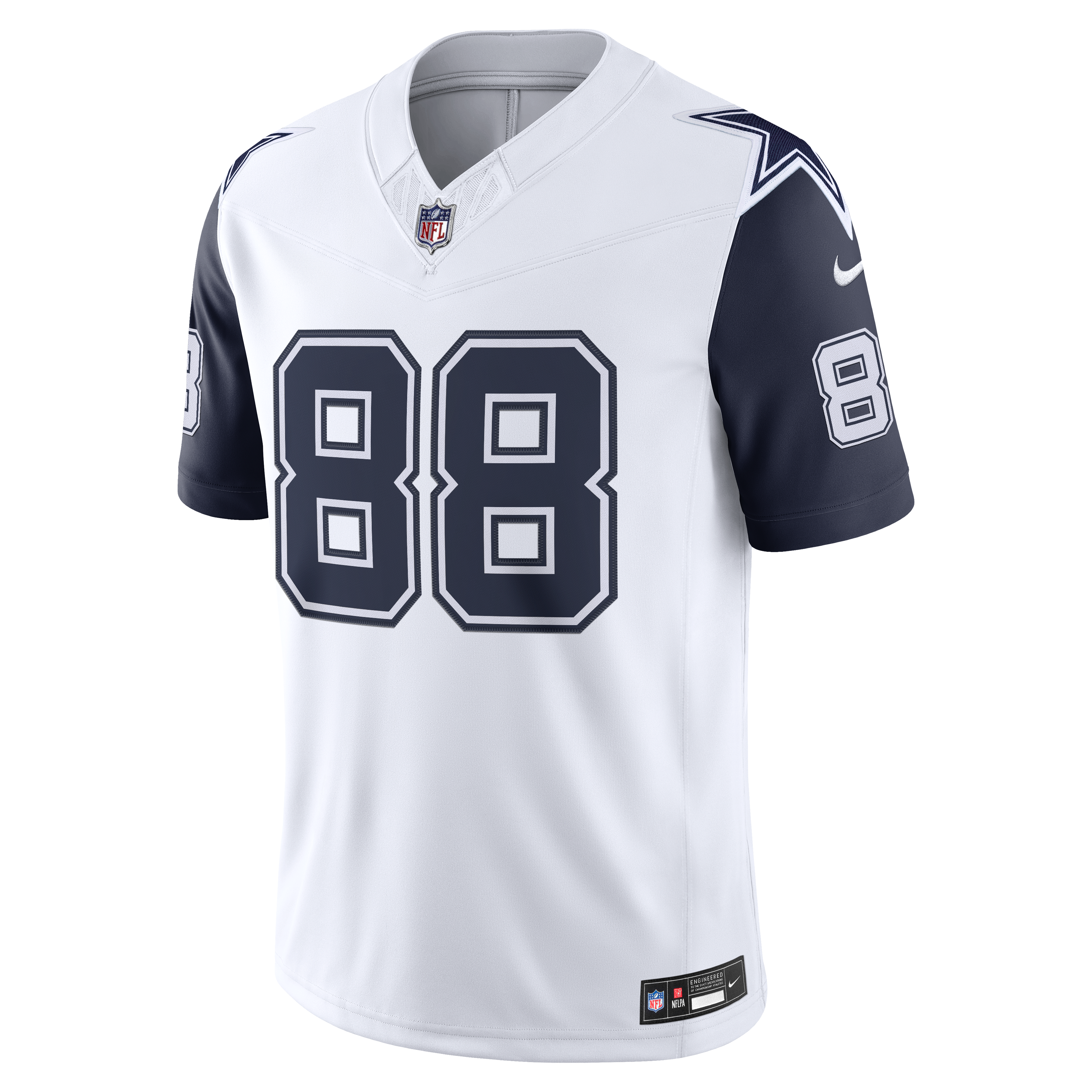 CeeDee Lamb Dallas Cowboys Team Vapor F.U.S.E. Stitched Limited Jersey - White - Image 3
