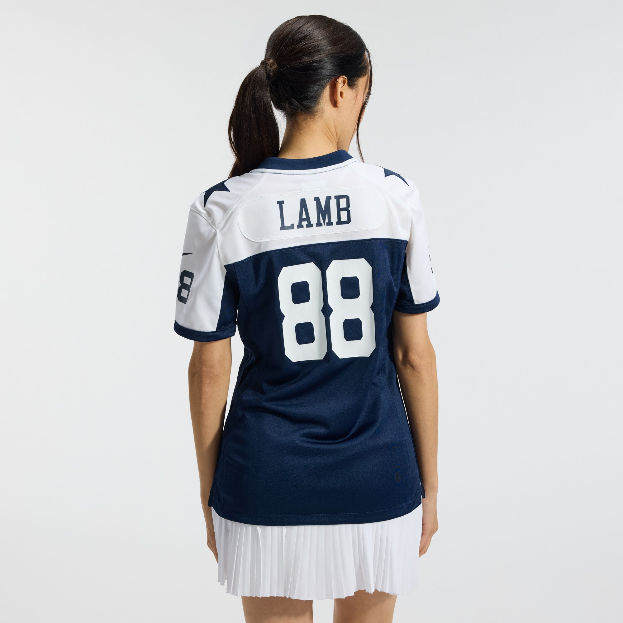 CeeDee Lamb Dallas Cowboys Women's Alternate Game Team Jersey - Navy - Image 5