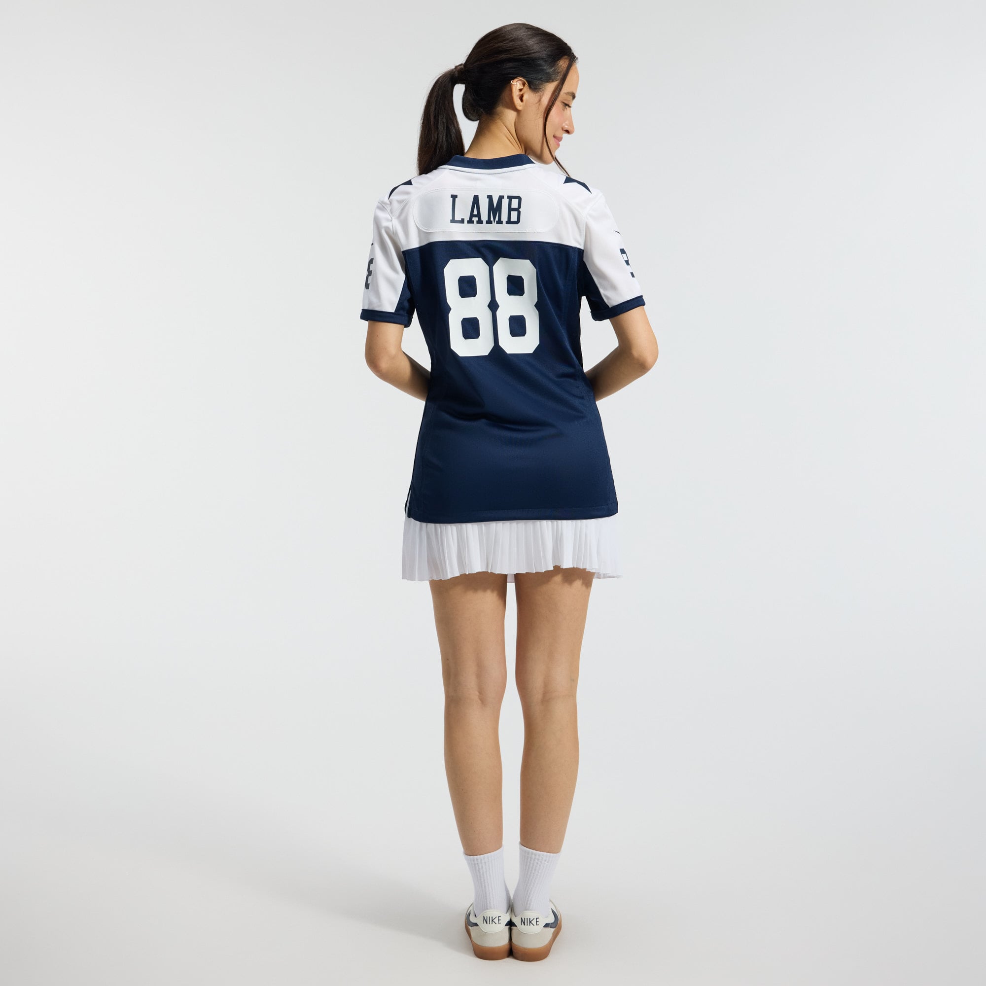 CeeDee Lamb Dallas Cowboys Women's Alternate Game Team Jersey - Navy - Image 7