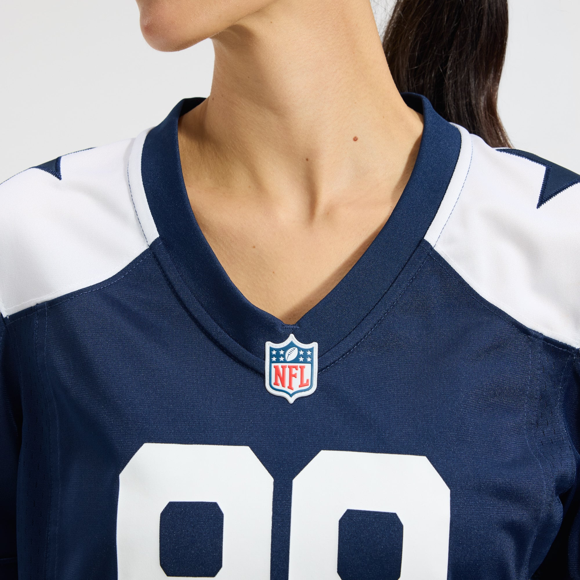 CeeDee Lamb Dallas Cowboys Women's Alternate Game Team Jersey - Navy - Image 9