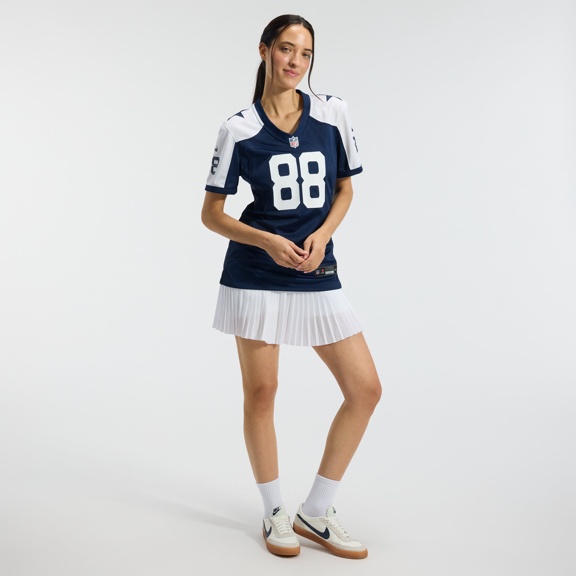 CeeDee Lamb Dallas Cowboys Women's Alternate Game Team Jersey - Navy - Image 6