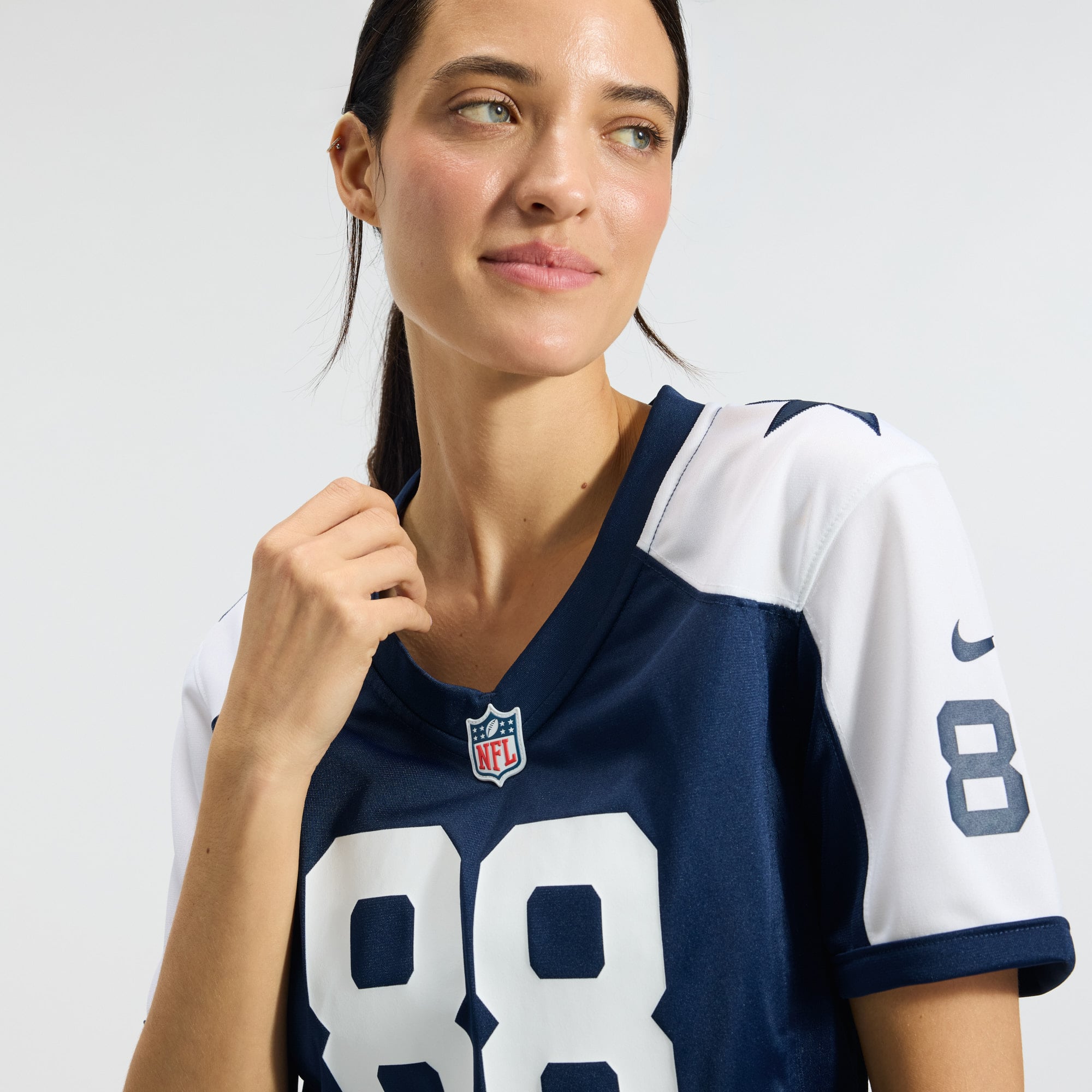 CeeDee Lamb Dallas Cowboys Women's Alternate Game Team Jersey - Navy - Image 10