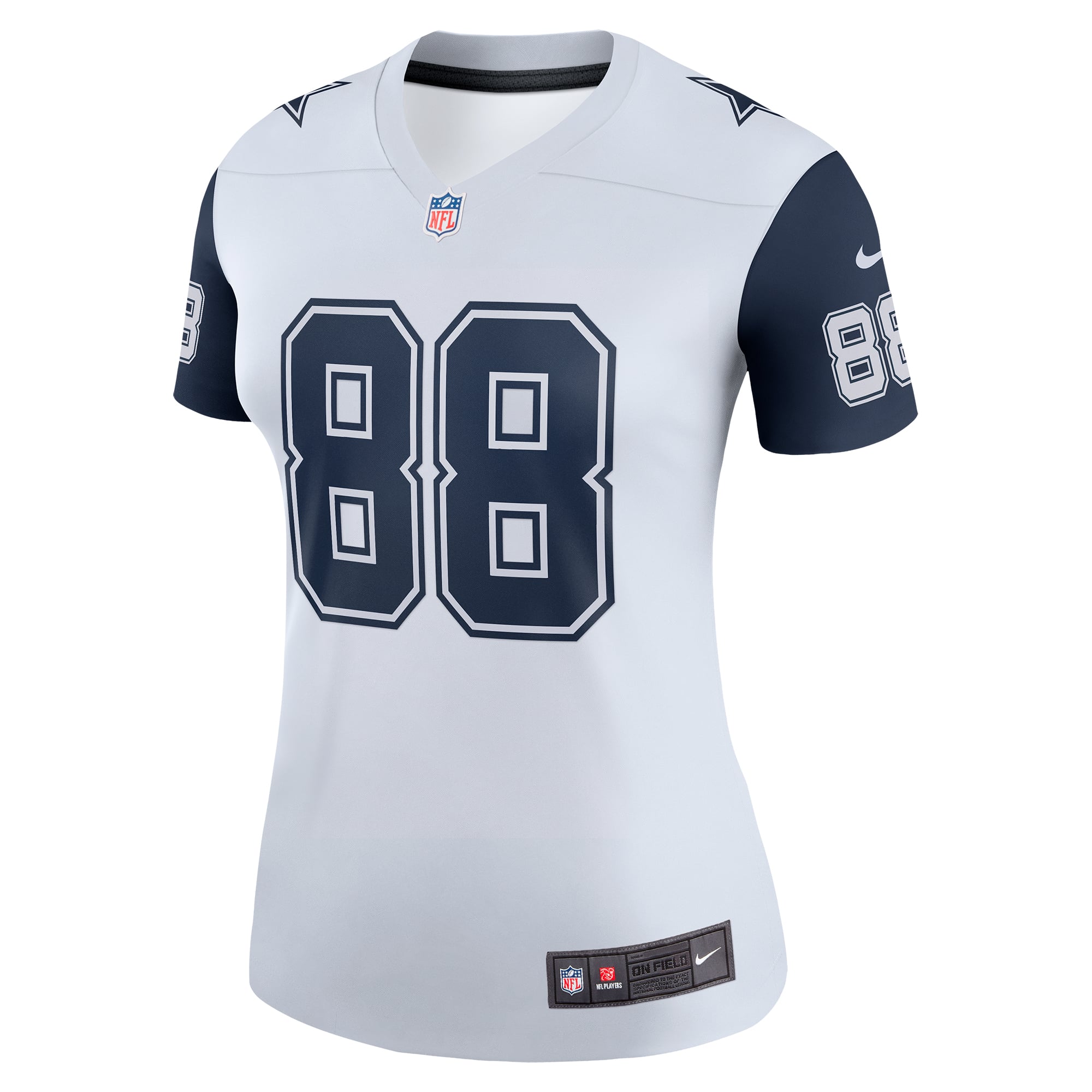 CeeDee Lamb Dallas Cowboys Women's Legend Player Performance Top - White - White - Image 3