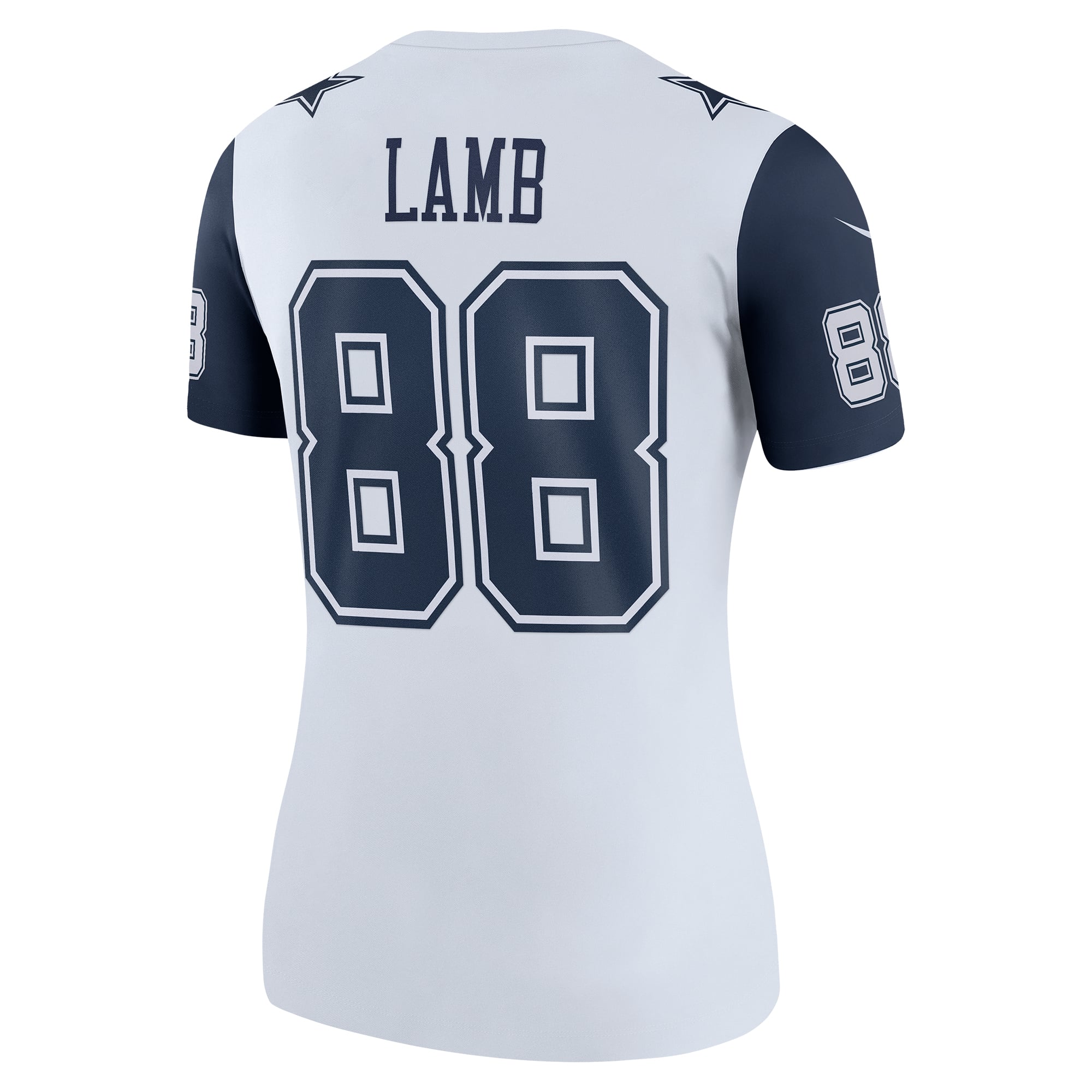 CeeDee Lamb Dallas Cowboys Women's Legend Player Performance Top - White - White - Image 4