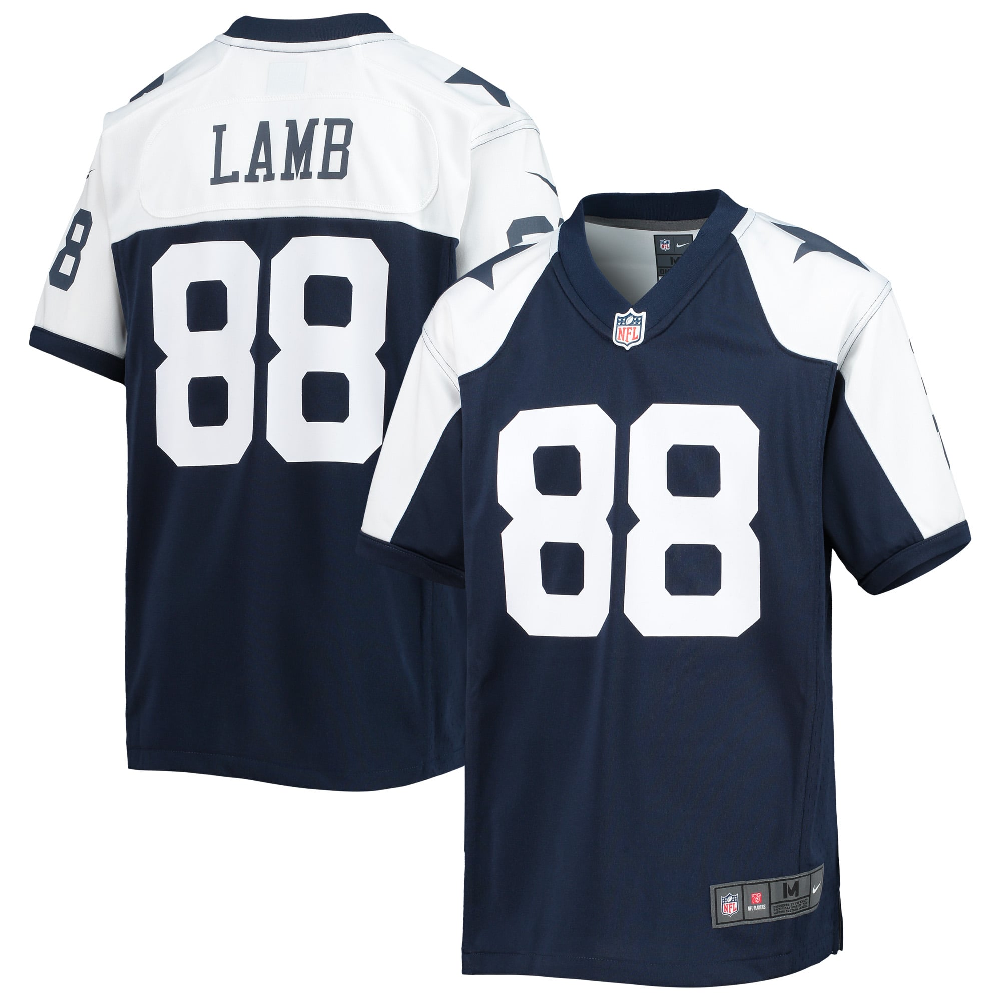 CeeDee Lamb Dallas Cowboys Youth Alternate Team Game Jersey - Navy - Image 2