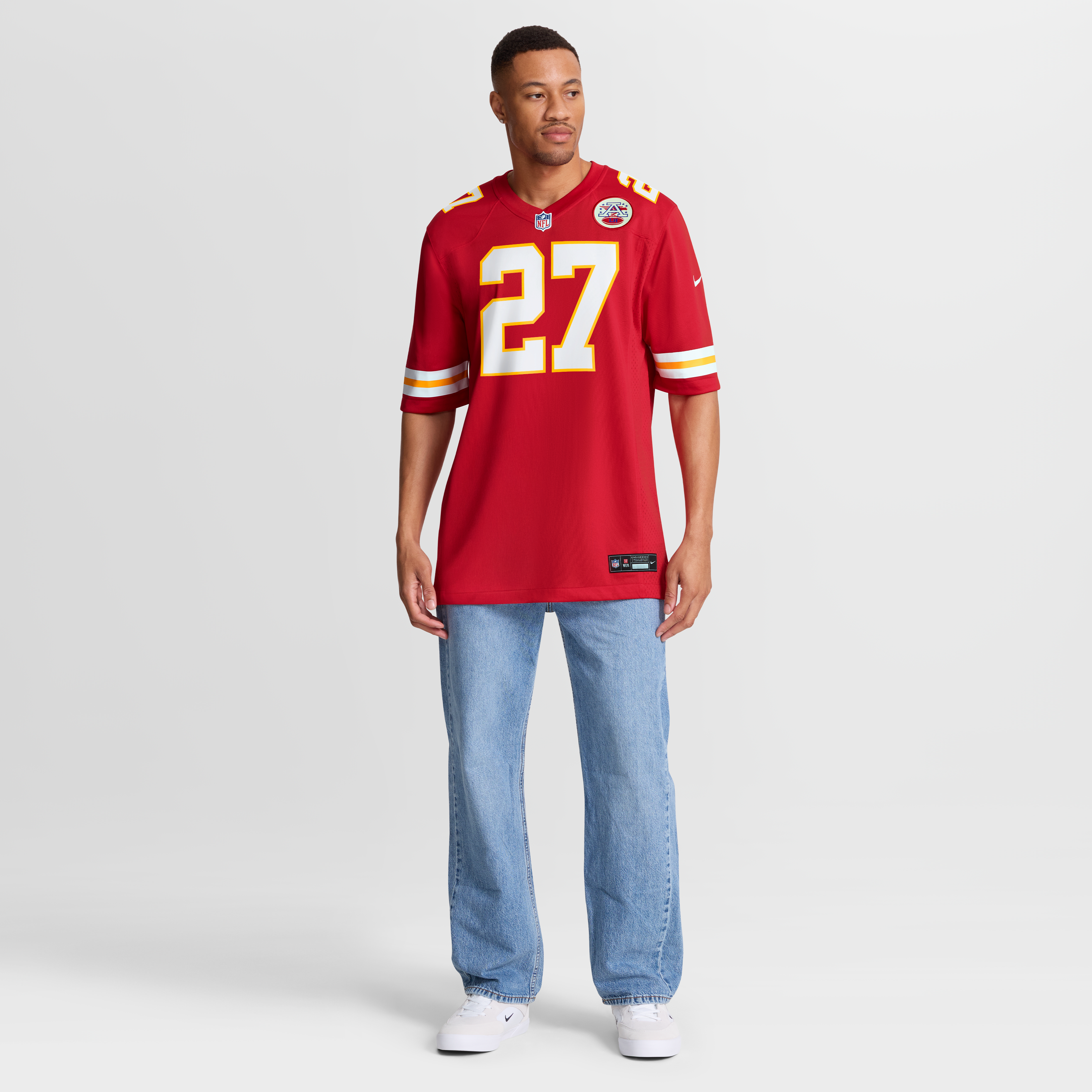 Chamarri Conner Kansas City Chiefs Game Jersey - Red - Image 8