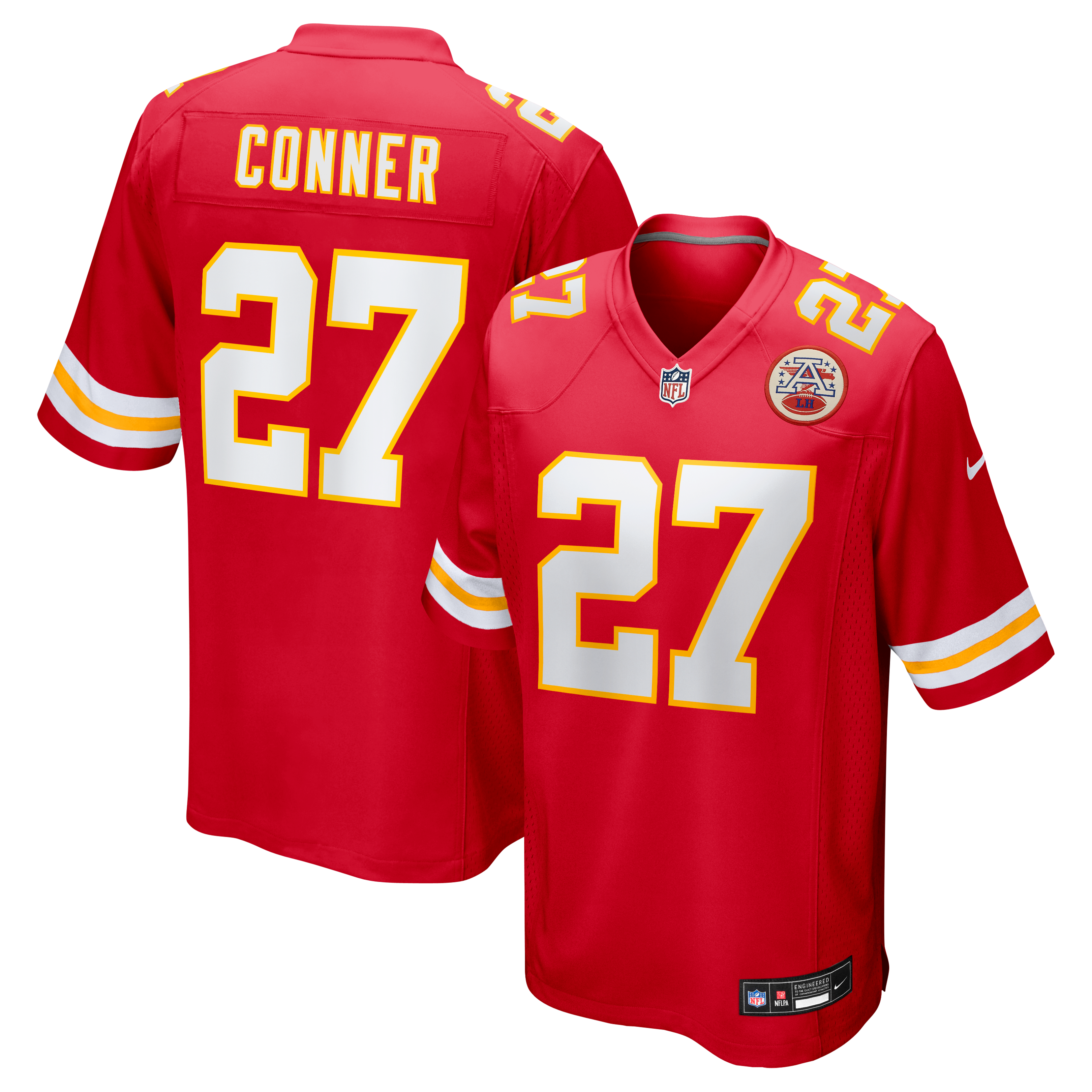 Chamarri Conner Kansas City Chiefs Game Jersey - Red - Image 2