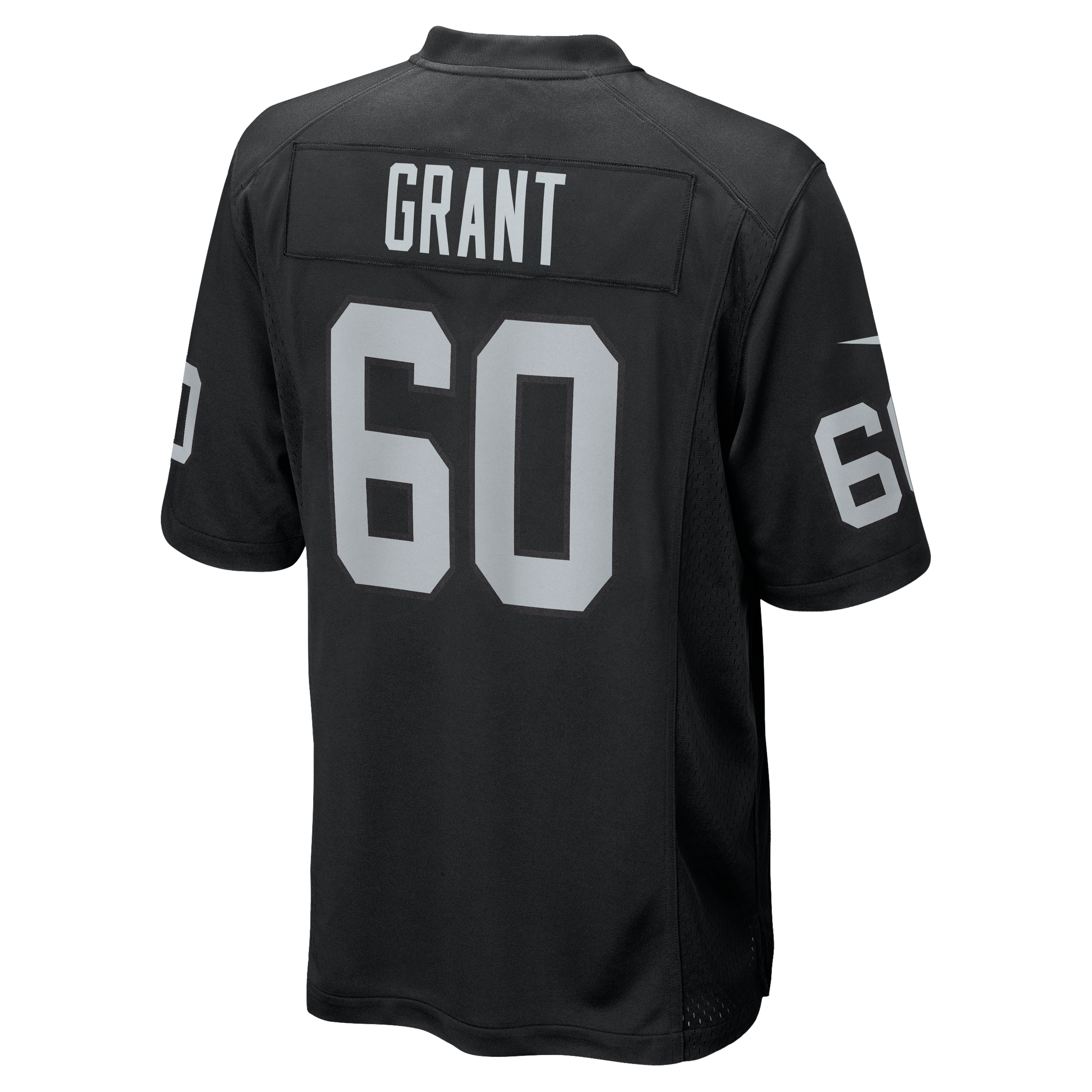 Charles Grant Las Vegas Raiders Team Game Jersey - Black - Image 4
