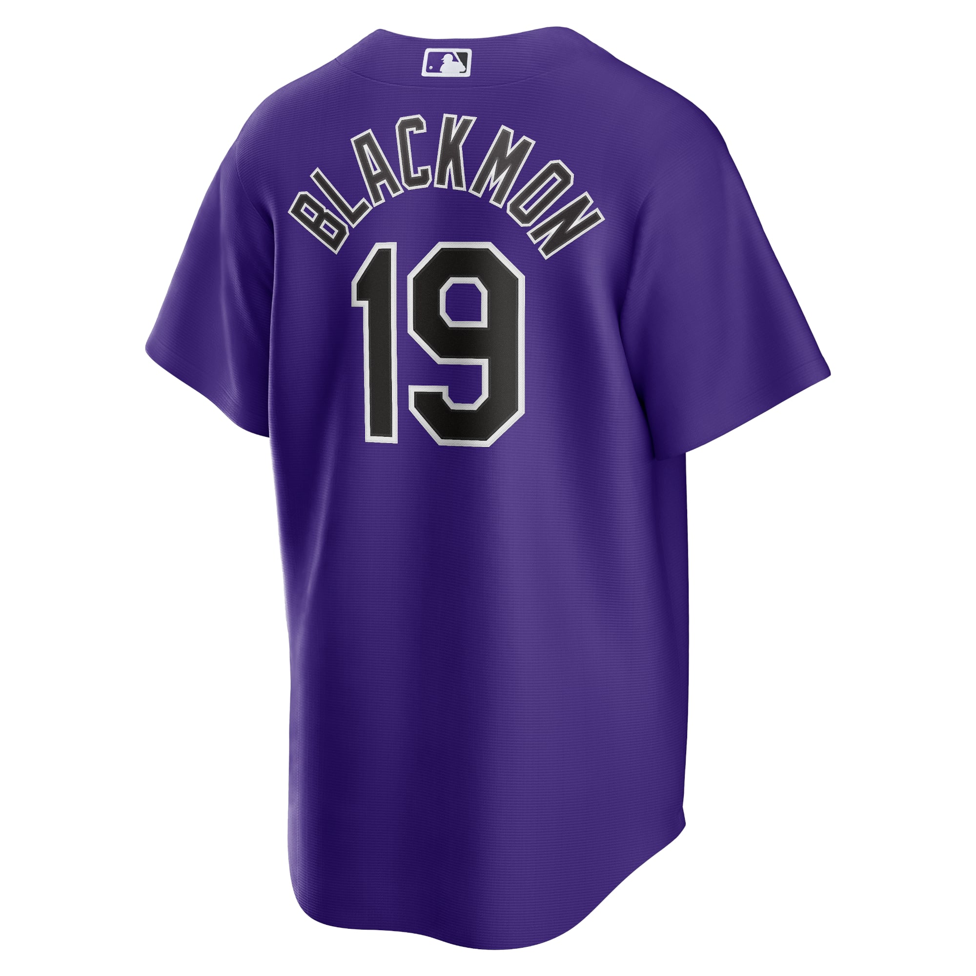 Charlie Blackmon Colorado Rockies Alternate Player Name Jersey - Purple - Image 4