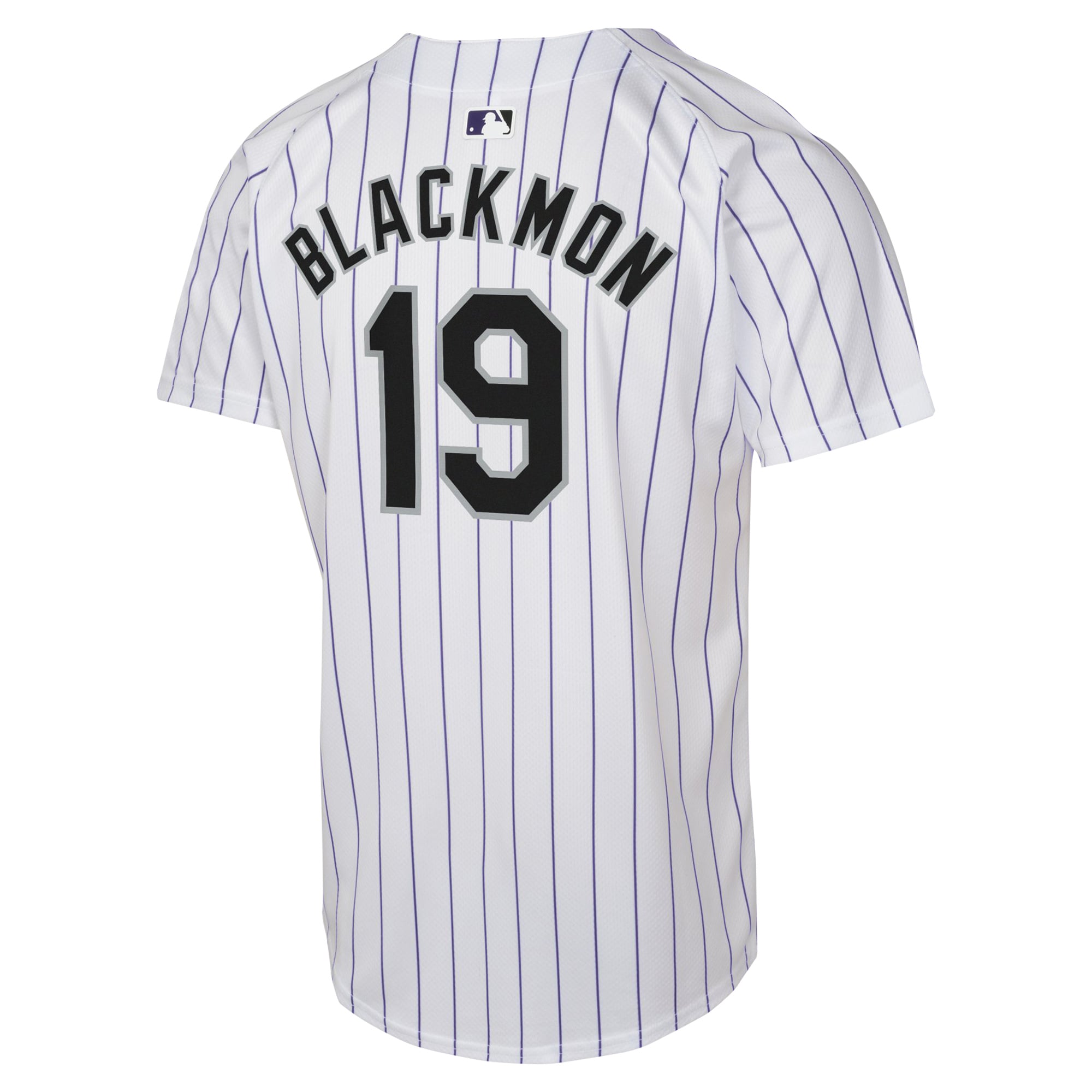 Charlie Blackmon Colorado Rockies Youth Home Game Player Jersey - White - Image 4