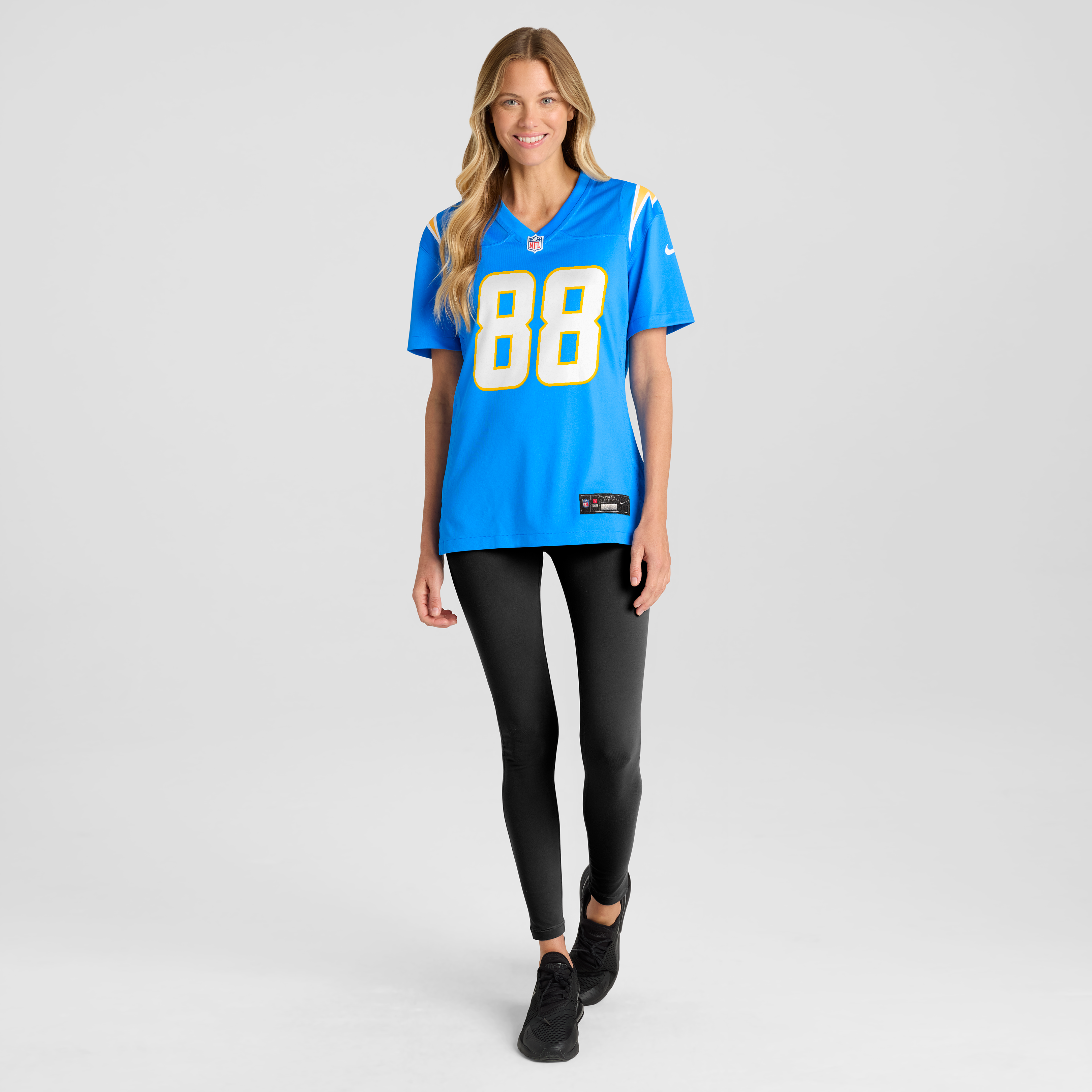 Charlie Kolar Los Angeles Chargers Women's Team Game Jersey - Powder Blue - Image 5