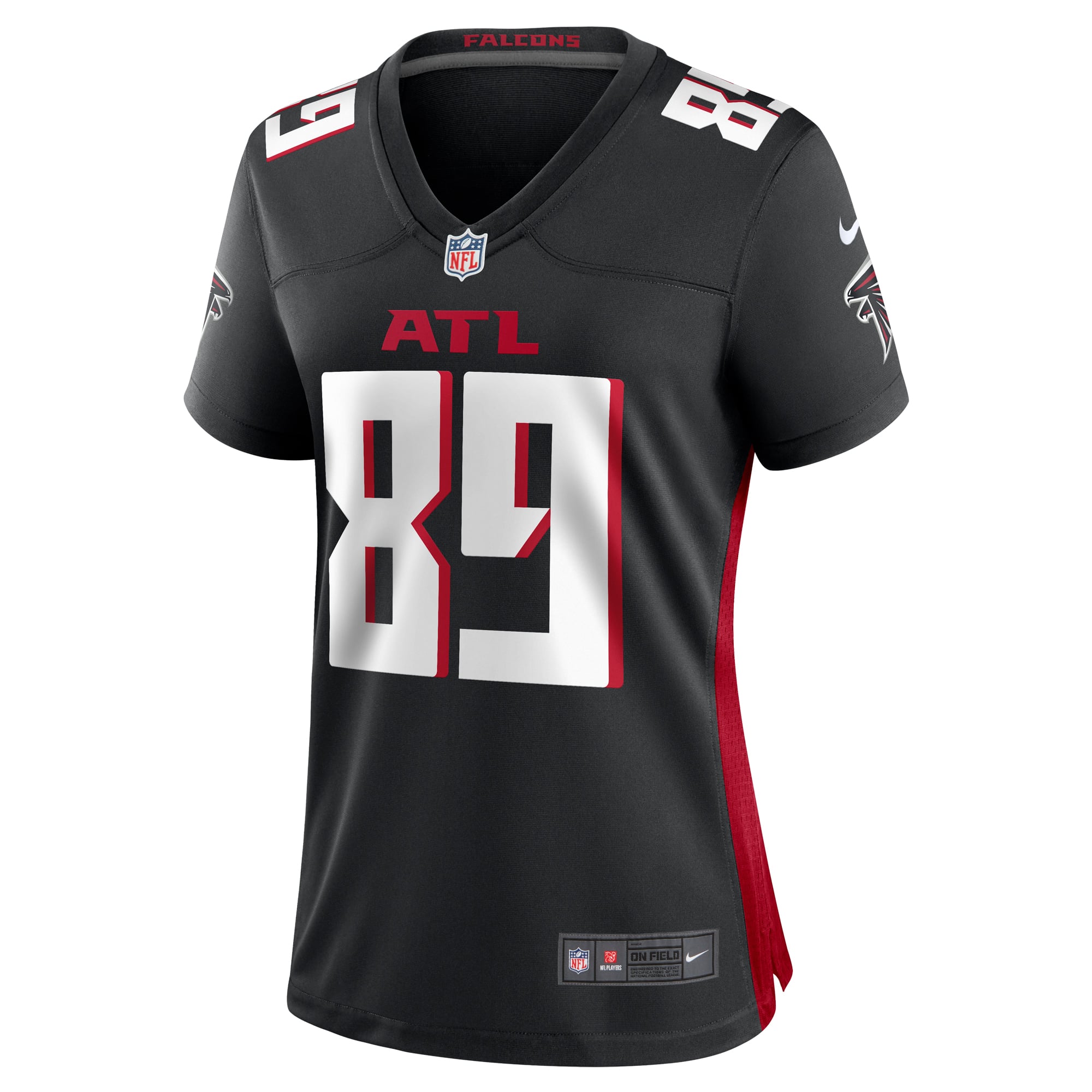 Charlie Woerner Atlanta Falcons Women's Game Jersey - Black - Image 3