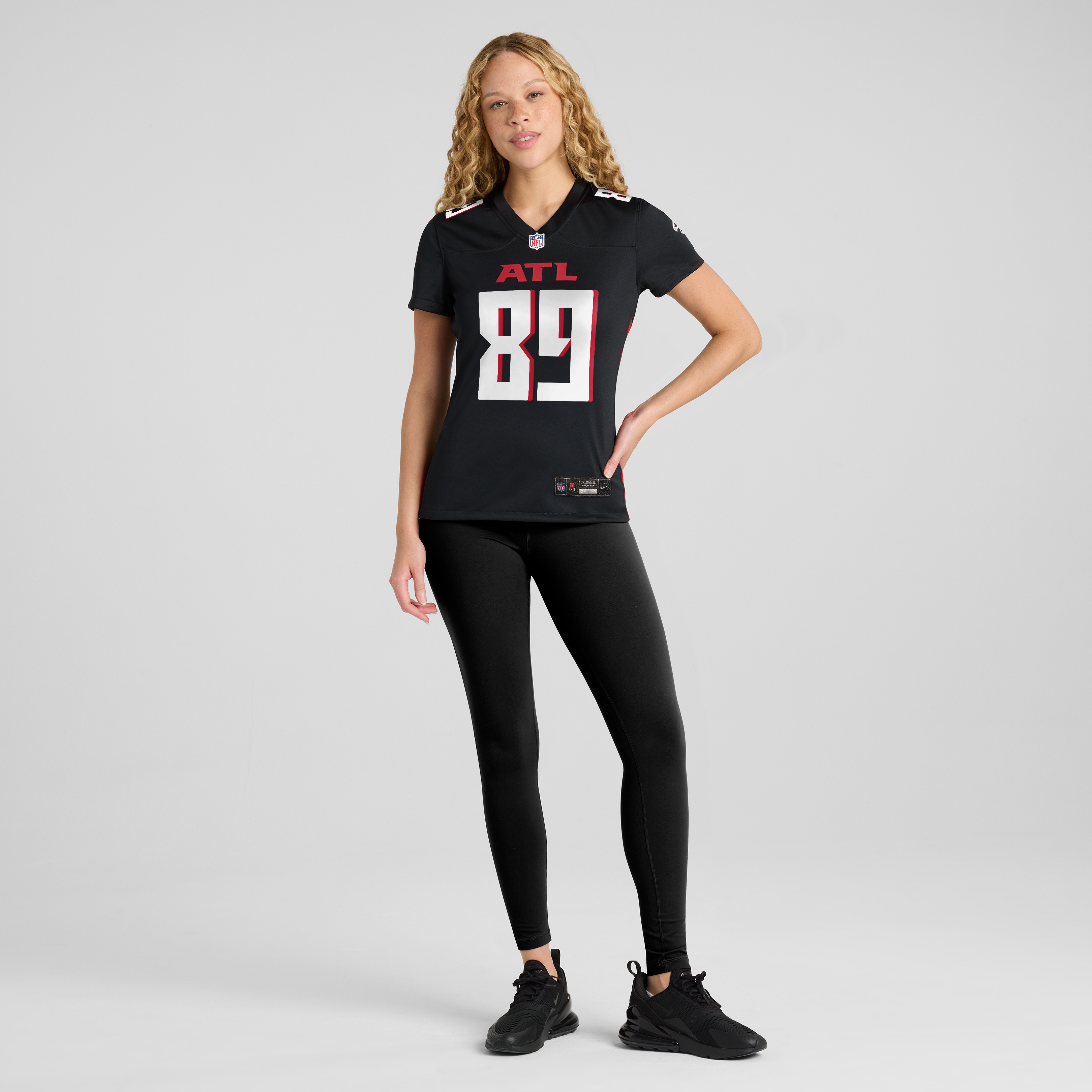 Charlie Woerner Atlanta Falcons Women's Game Jersey - Black - Image 5