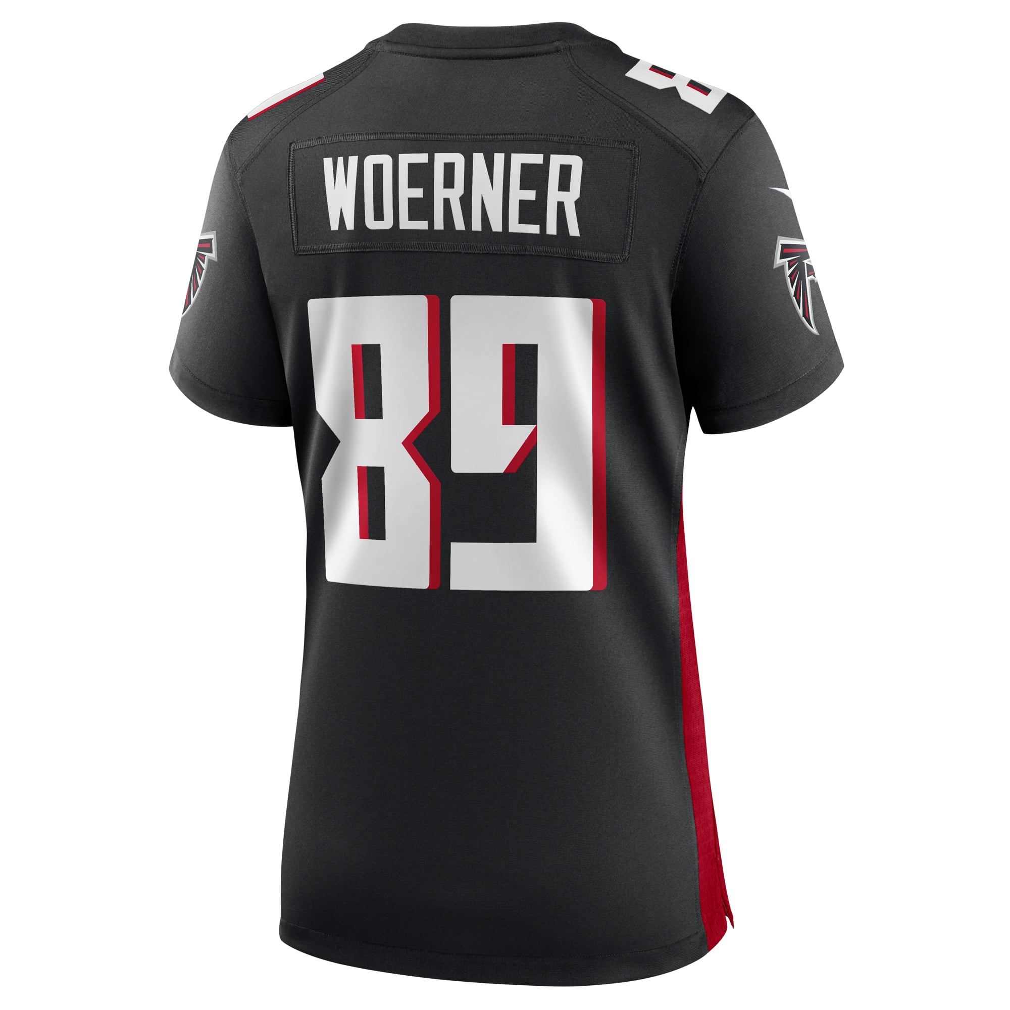 Charlie Woerner Atlanta Falcons Women's Game Jersey - Black - Image 4