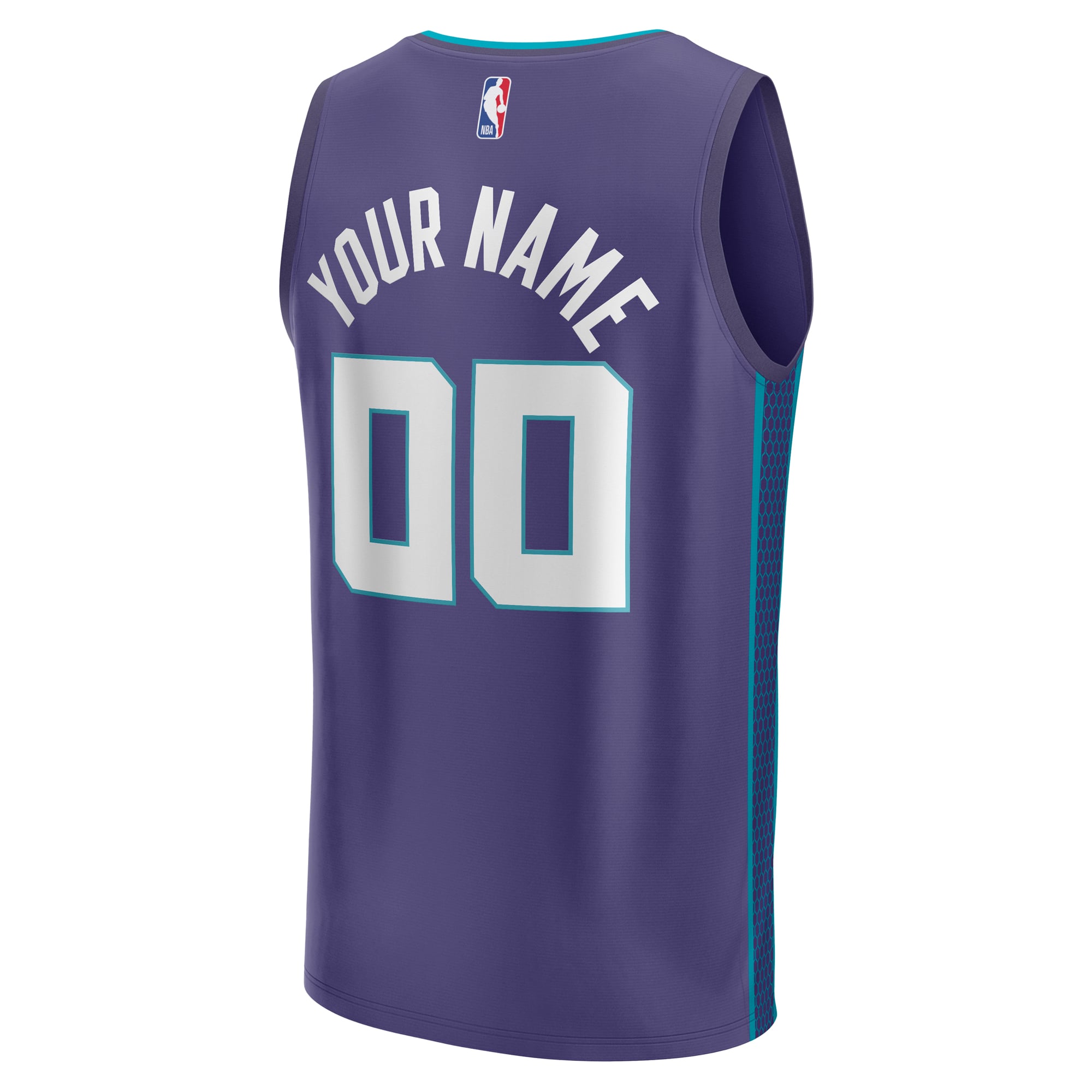 Charlotte Hornets Fast Break Custom Jersey - Purple - Statement Edition - Image 4