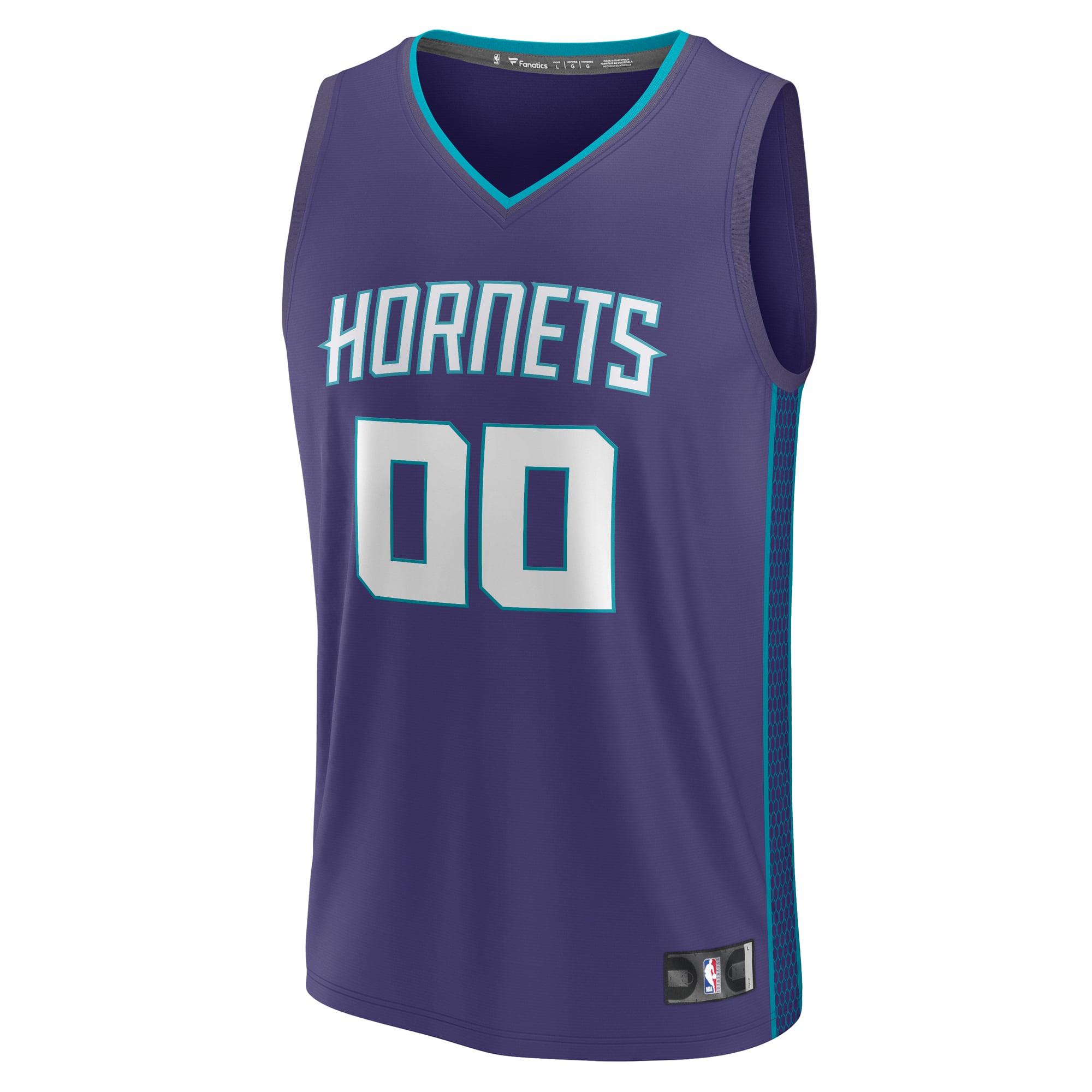 Charlotte Hornets Fast Break Custom Jersey - Purple - Statement Edition - Image 3
