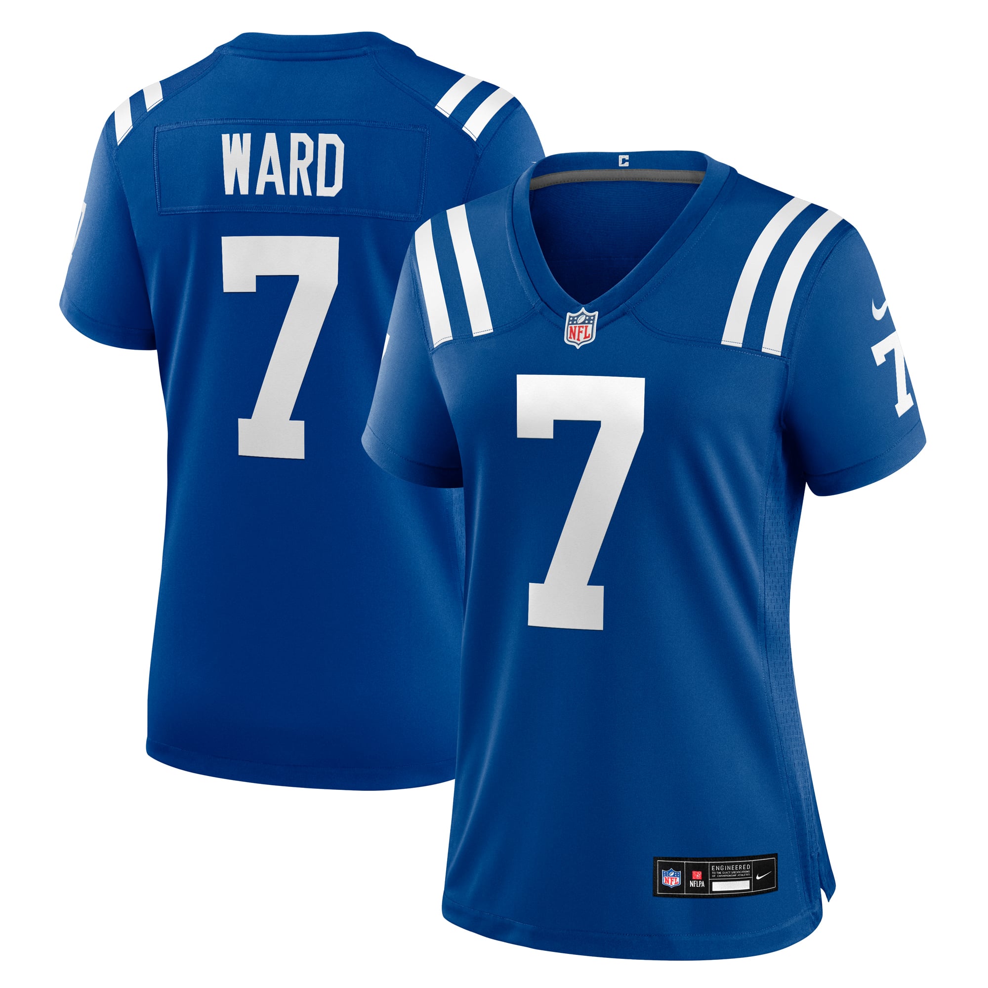 Charvarius Ward Indianapolis Colts Women's Team Game Jersey - Royal - Image 2