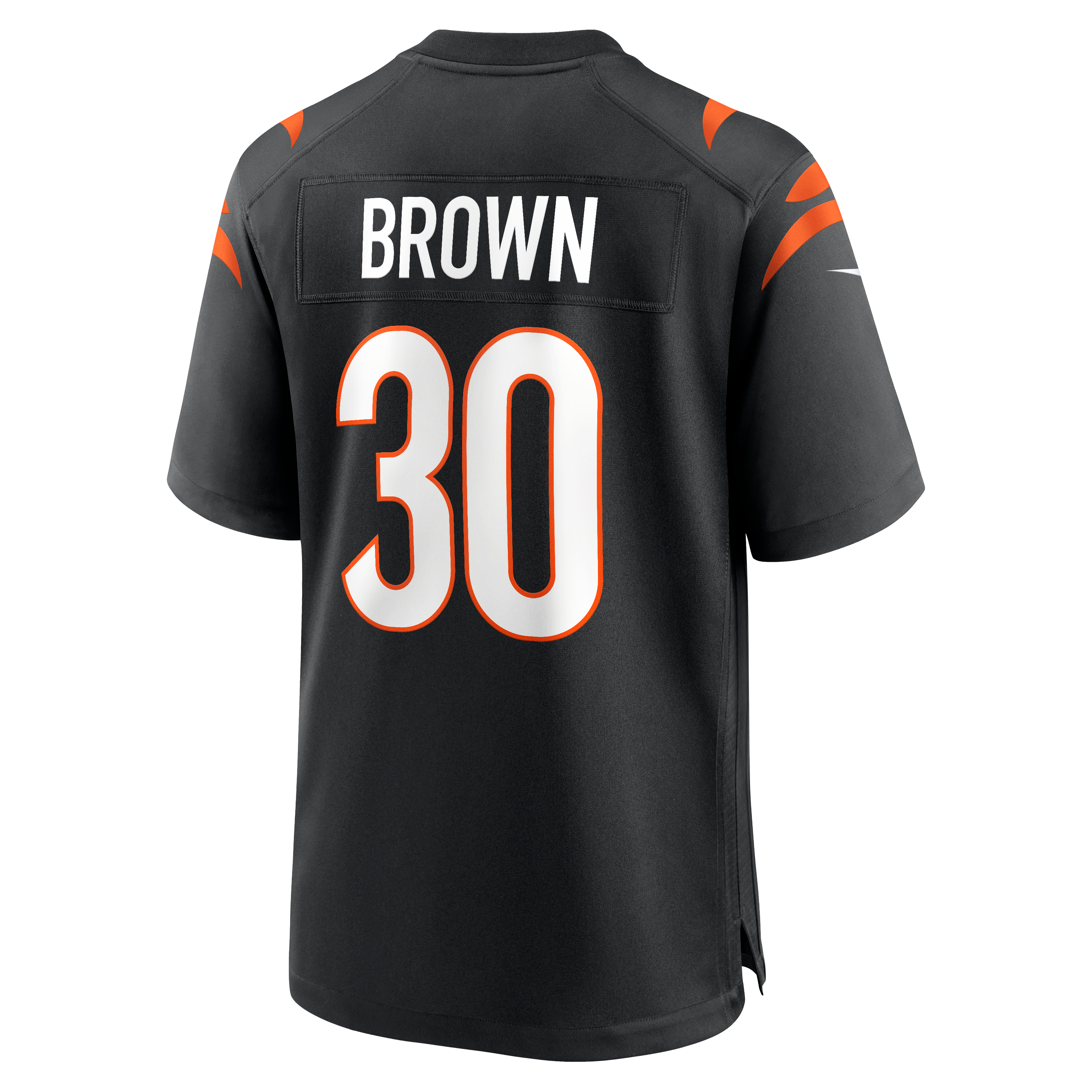 Chase Brown Cincinnati Bengals Team Game Jersey - Black - Image 4