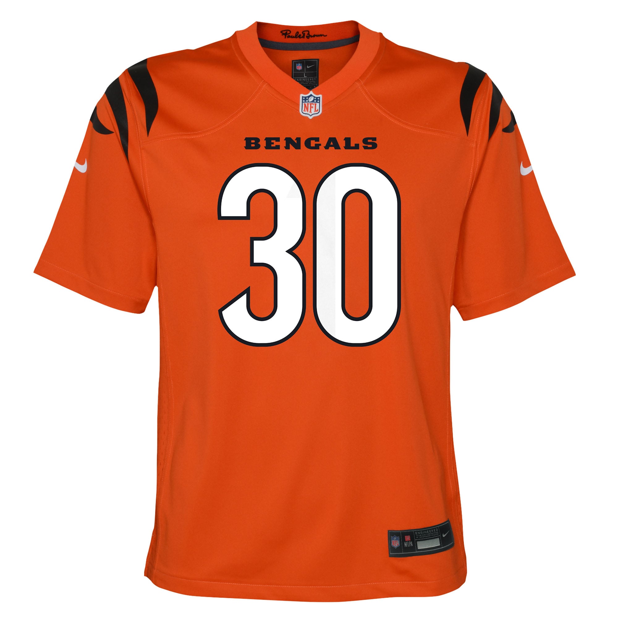 Chase Brown Cincinnati Bengals Youth Youth - Orange - Image 3