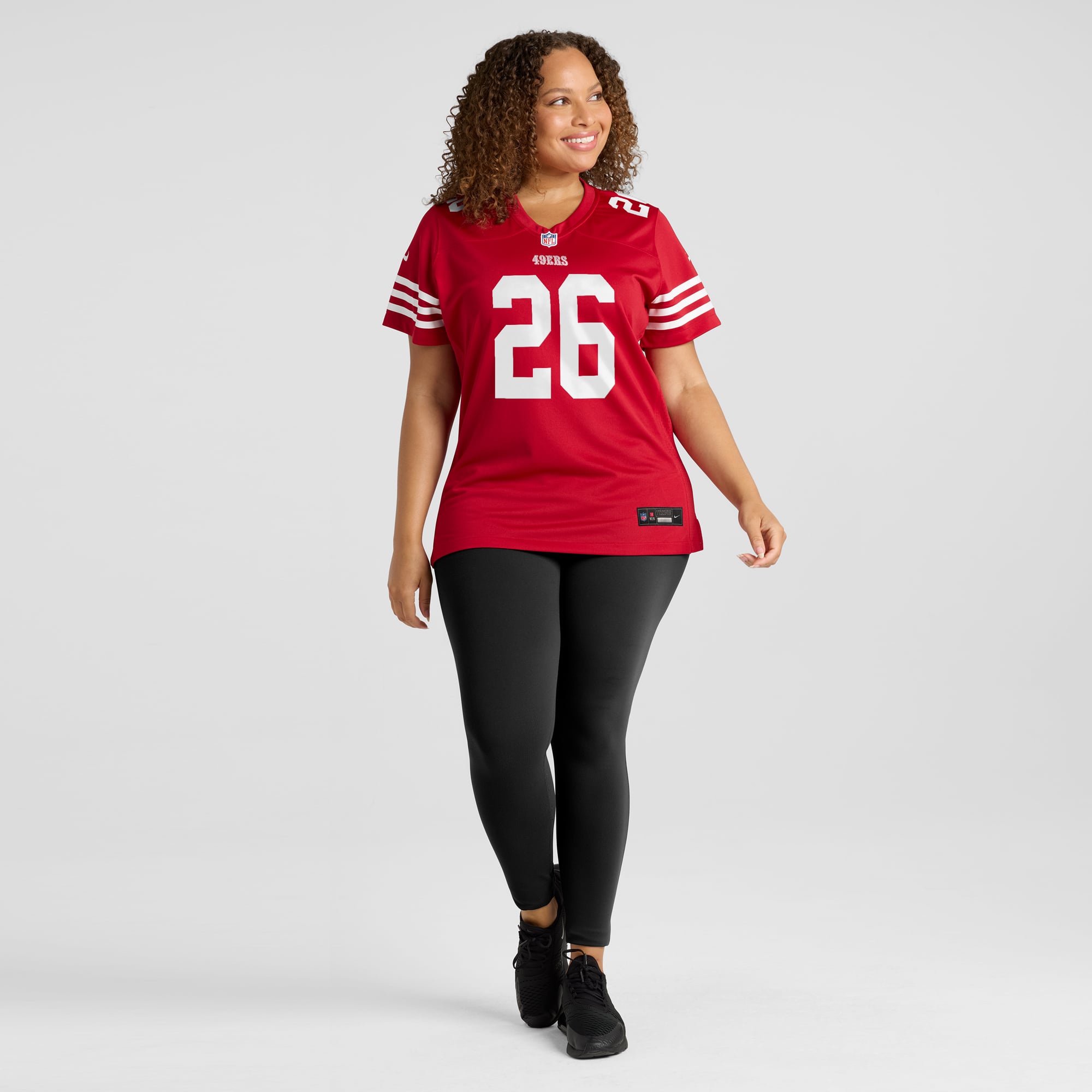 Chase Lucas San Francisco 49ers Women's Team Game Jersey - Scarlet - Image 7