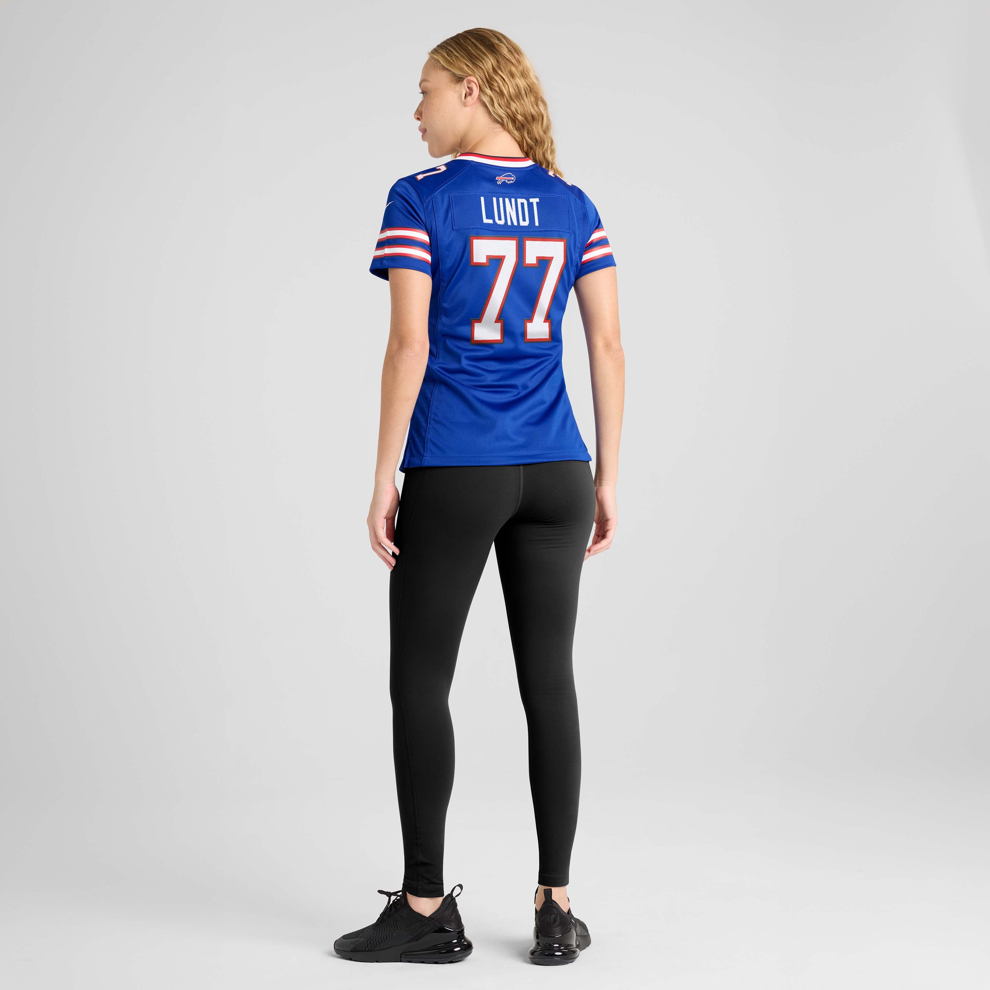 Chase Lundt Buffalo Bills Women's Team Game Jersey - Royal - Image 6