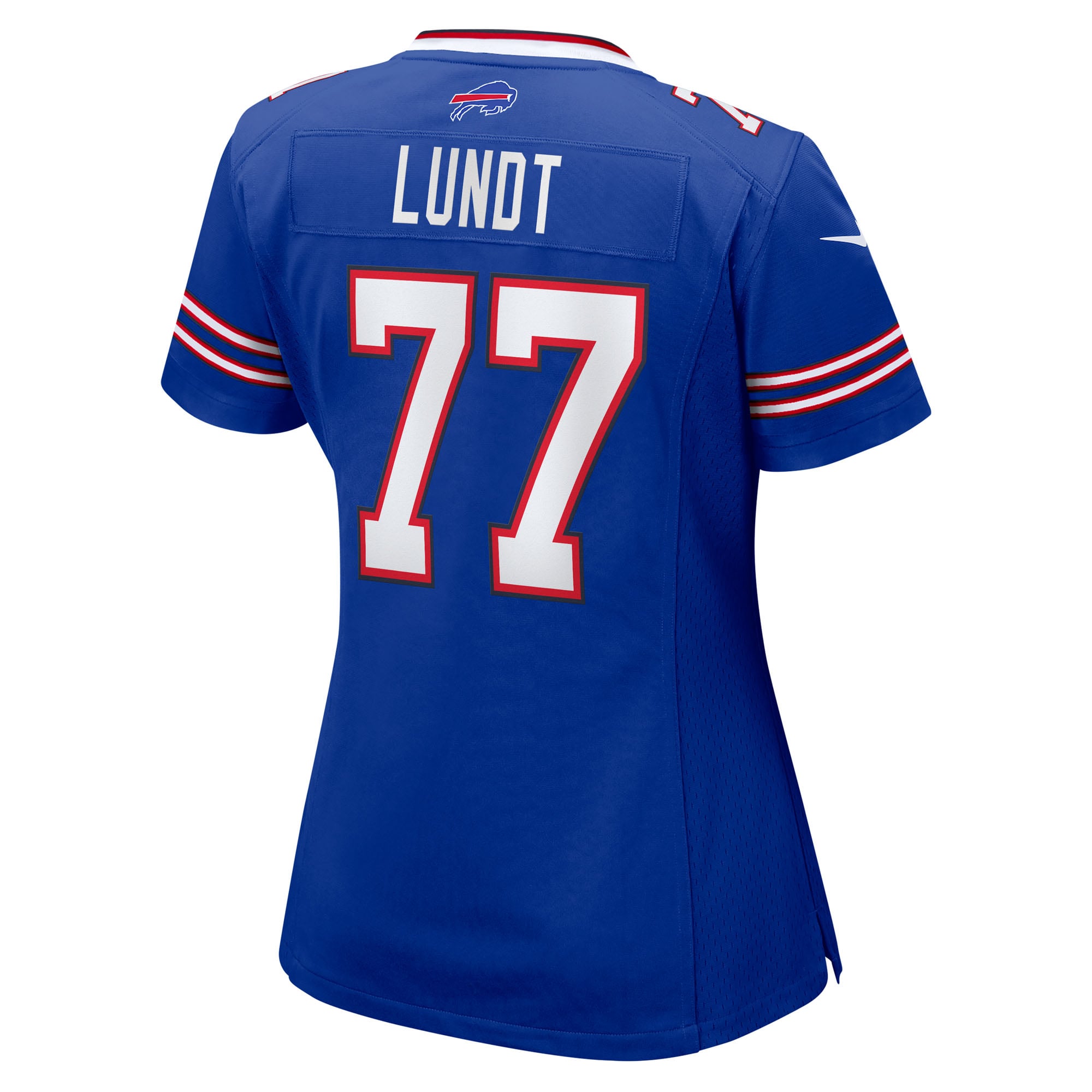 Chase Lundt Buffalo Bills Women's Team Game Jersey - Royal - Image 4