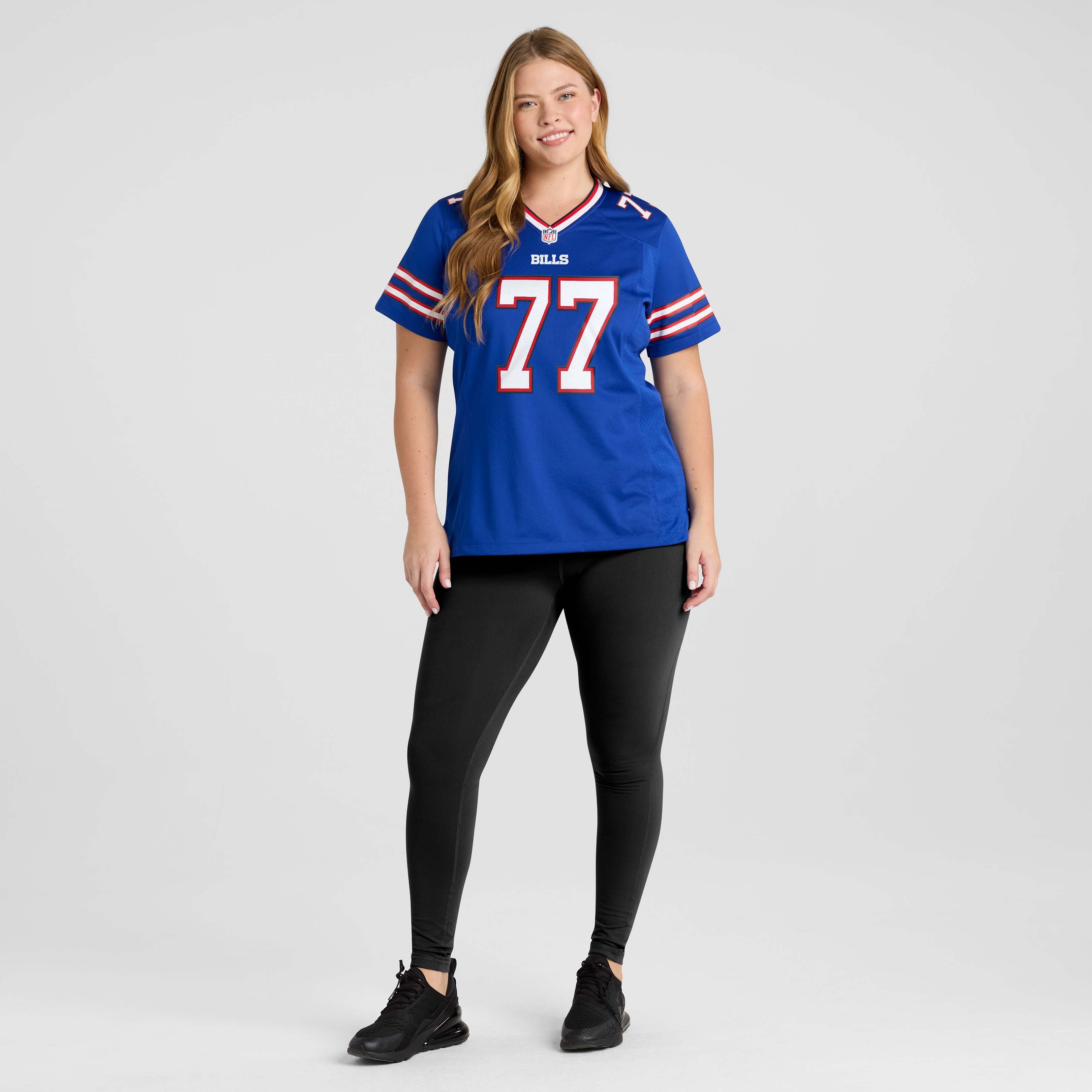 Chase Lundt Buffalo Bills Women's Team Game Jersey - Royal - Image 7