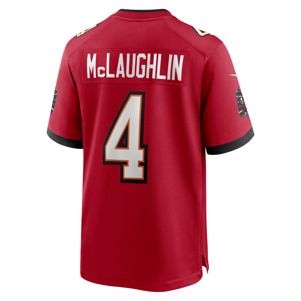 Chase McLaughlin Tampa Bay Buccaneers Game Player Jersey - Red - Image 4