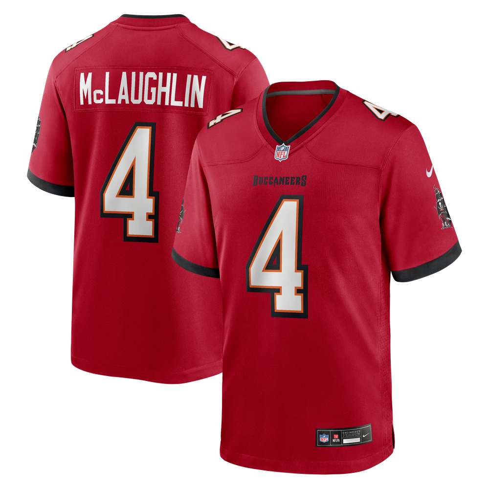 Chase McLaughlin Tampa Bay Buccaneers Game Player Jersey - Red - Image 2