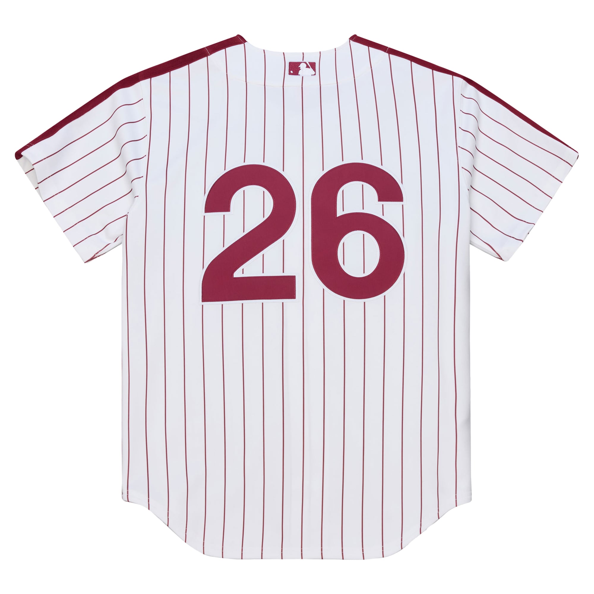 Chase Utley Philadelphia Phillies 2003 Cooperstown Collection Jersey - White - Image 4