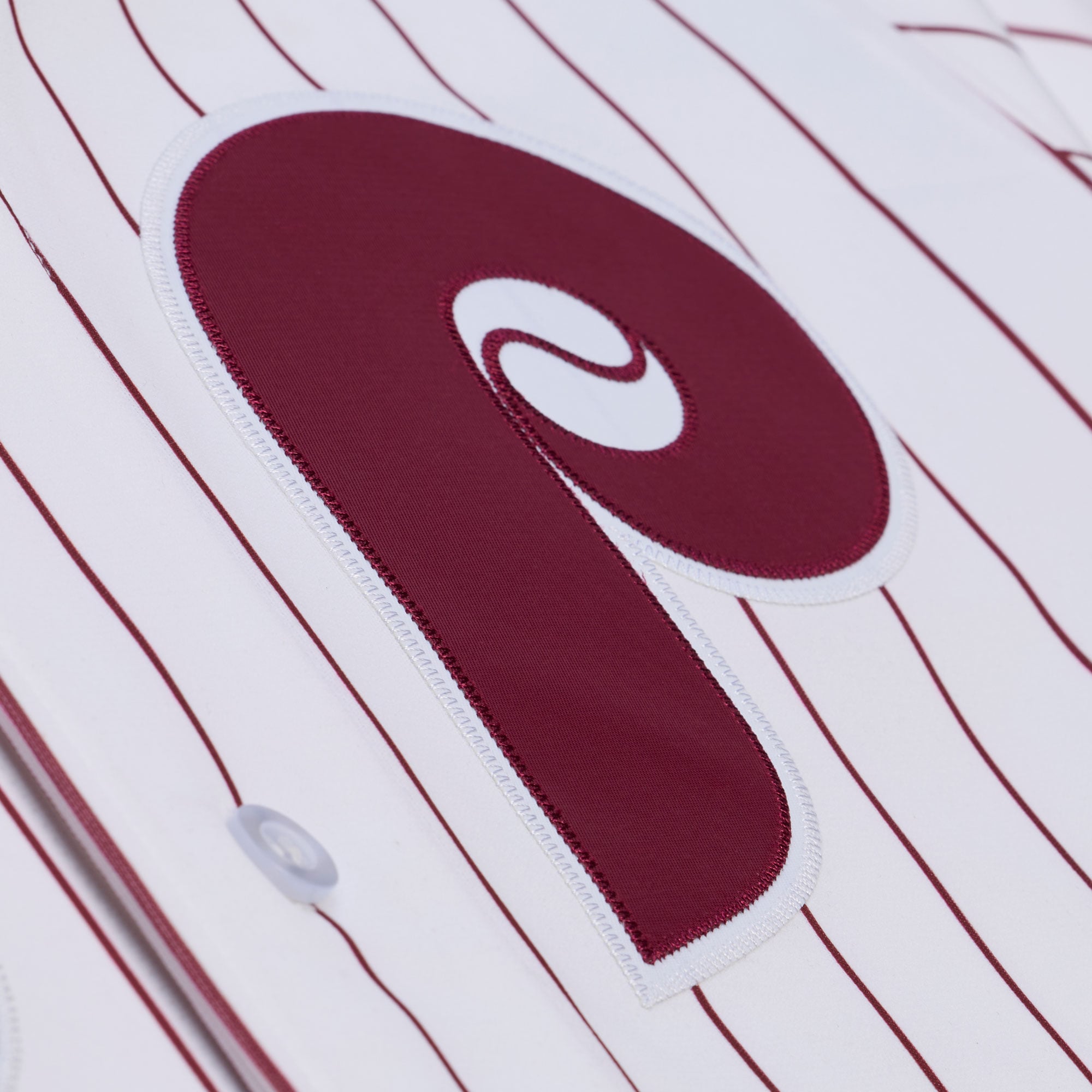 Chase Utley Philadelphia Phillies 2003 Cooperstown Collection Jersey - White - Image 5