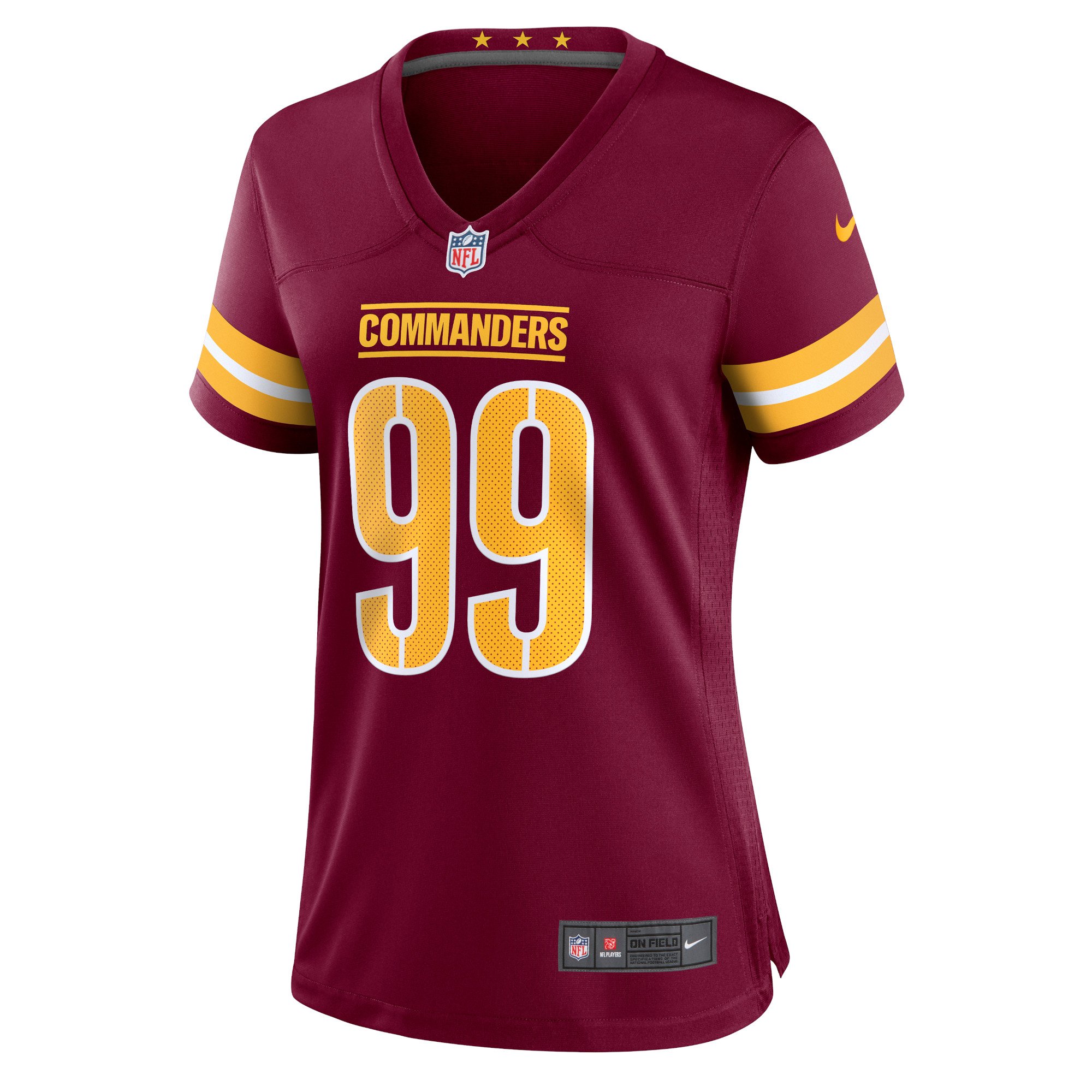 Chase Young Washington Commanders Women's Player Jersey - Burgundy - Image 3