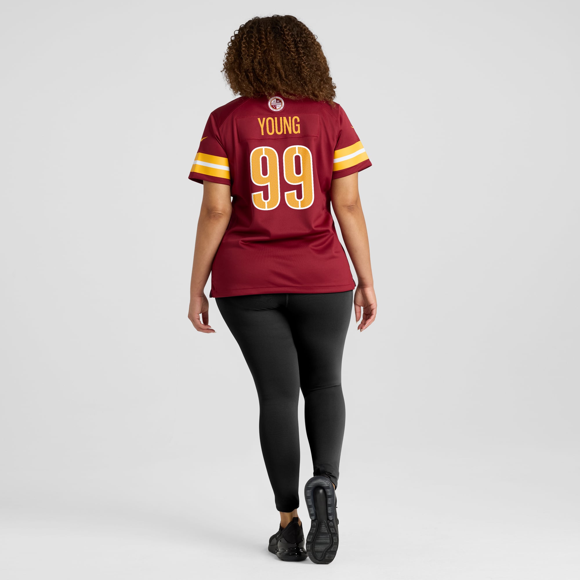 Chase Young Washington Commanders Women's Player Jersey - Burgundy - Image 8