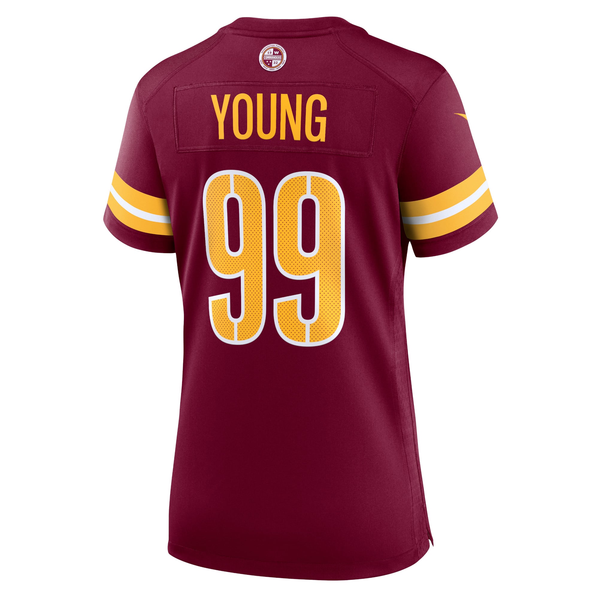 Chase Young Washington Commanders Women's Player Jersey - Burgundy - Image 4