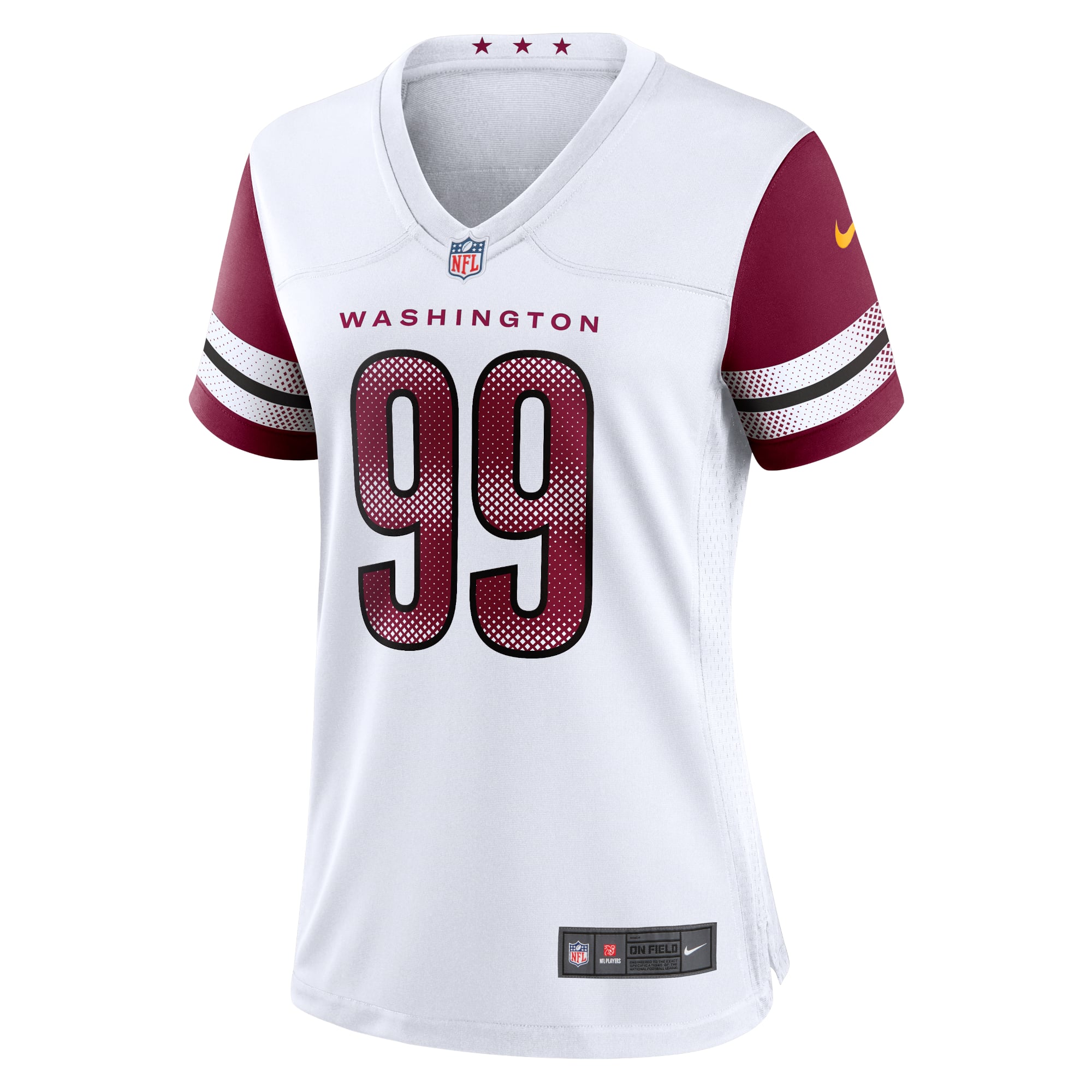 Chase Young Washington Commanders Women's Player Jersey - White - Image 3