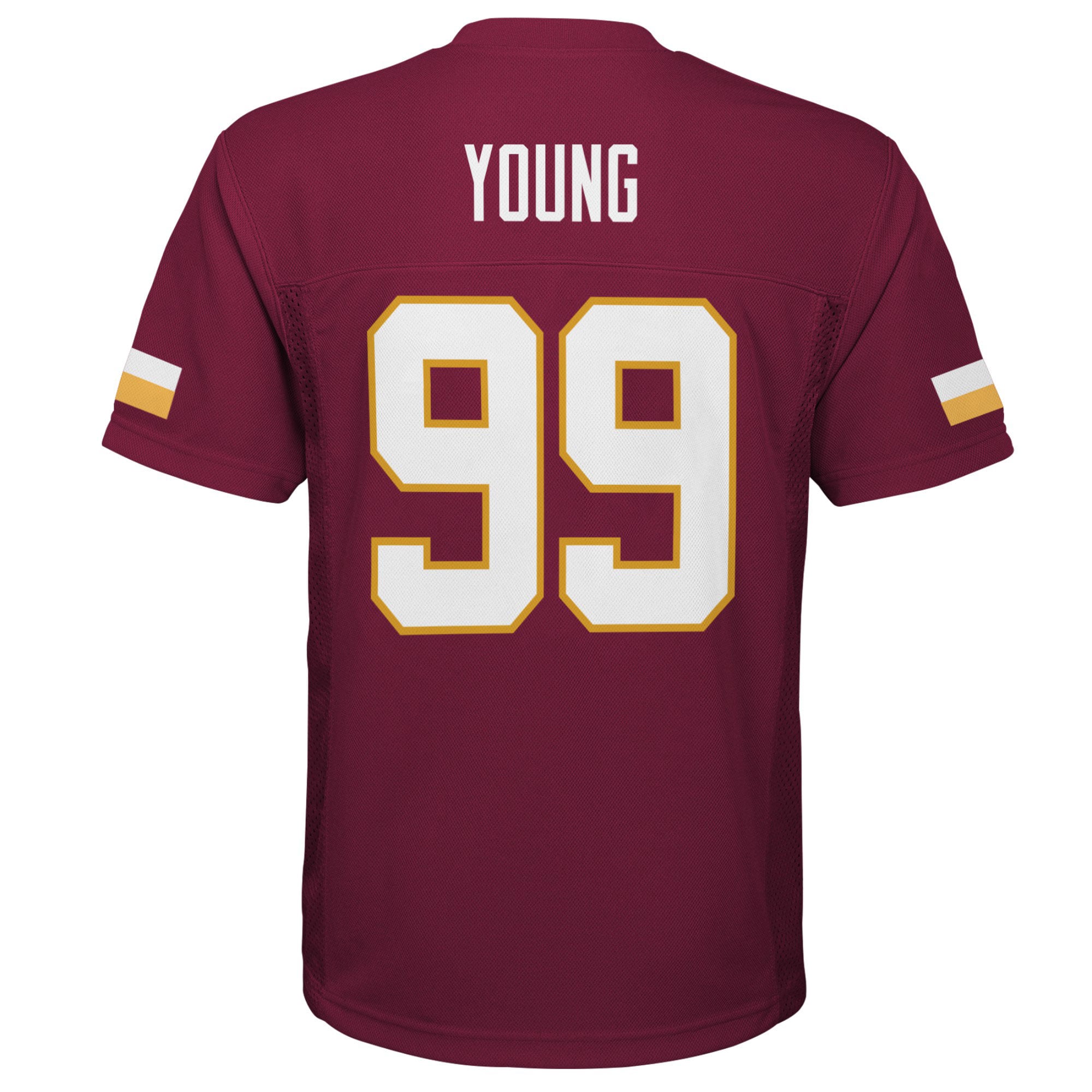 Chase Young Washington Commanders Youth Player Jersey - Burgundy - Image 4