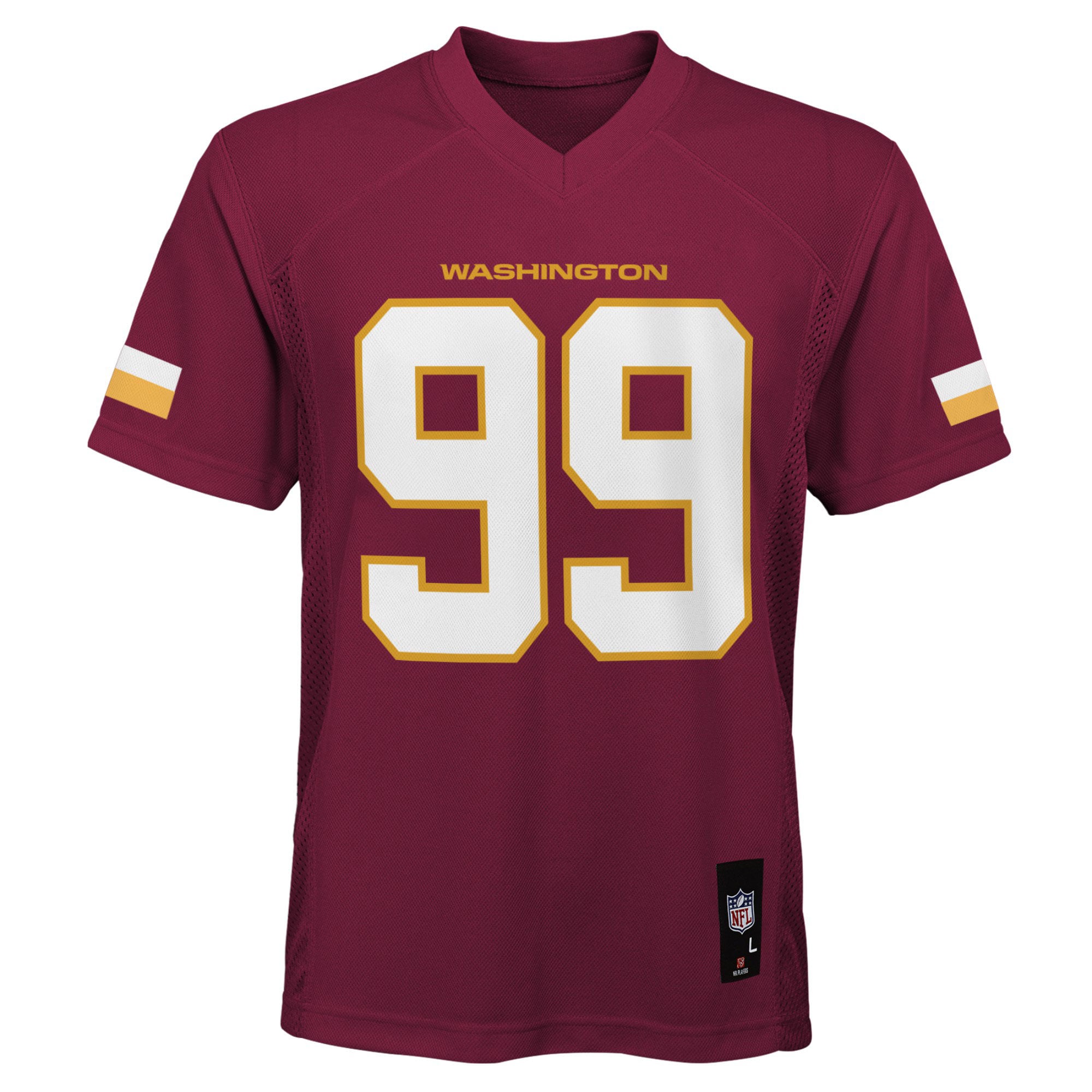 Chase Young Washington Commanders Youth Player Jersey - Burgundy - Image 3