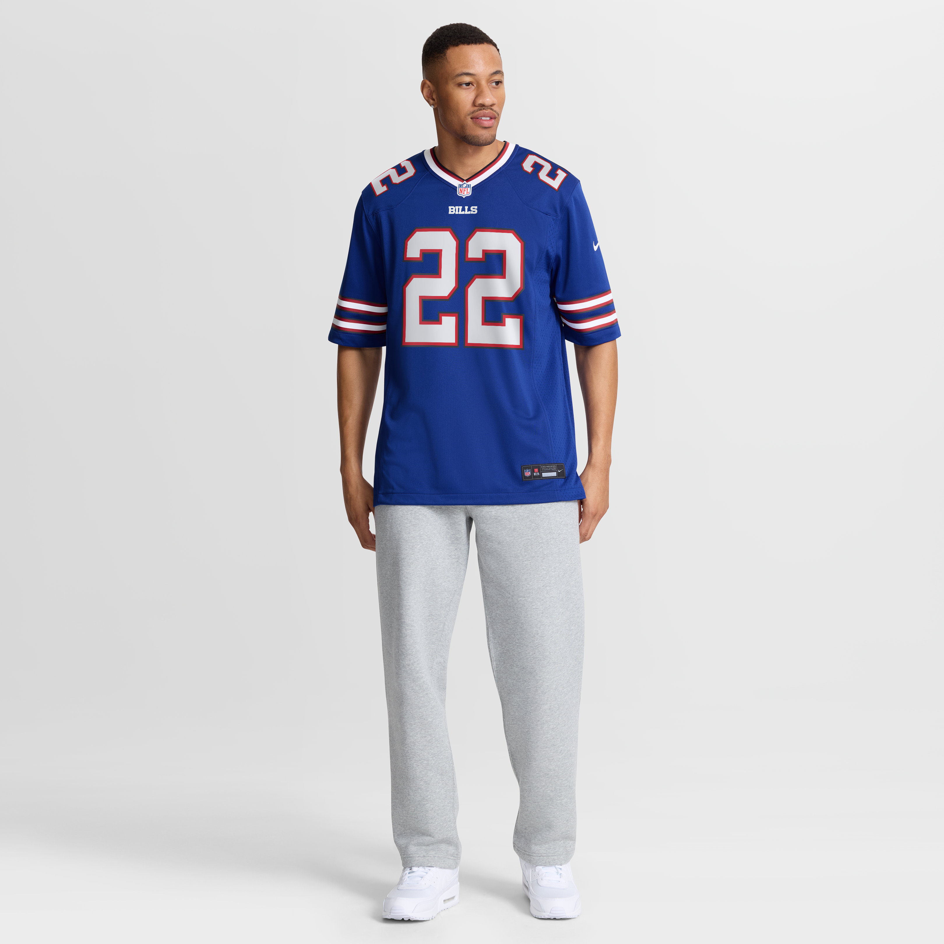 Chauncey Gardner-Johnson Buffalo Bills Team Game Jersey - Royal - Image 5