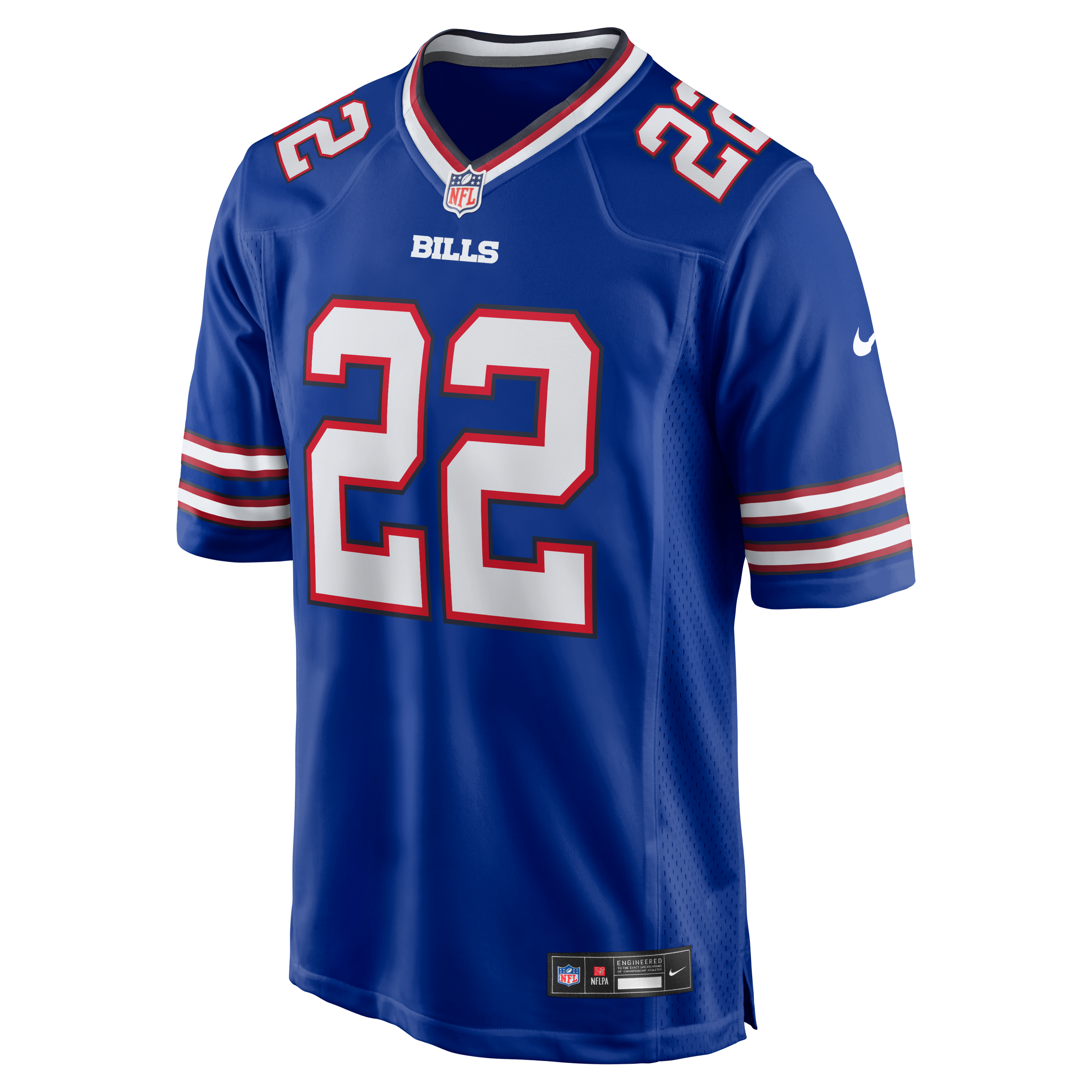Chauncey Gardner-Johnson Buffalo Bills Team Game Jersey - Royal - Image 3