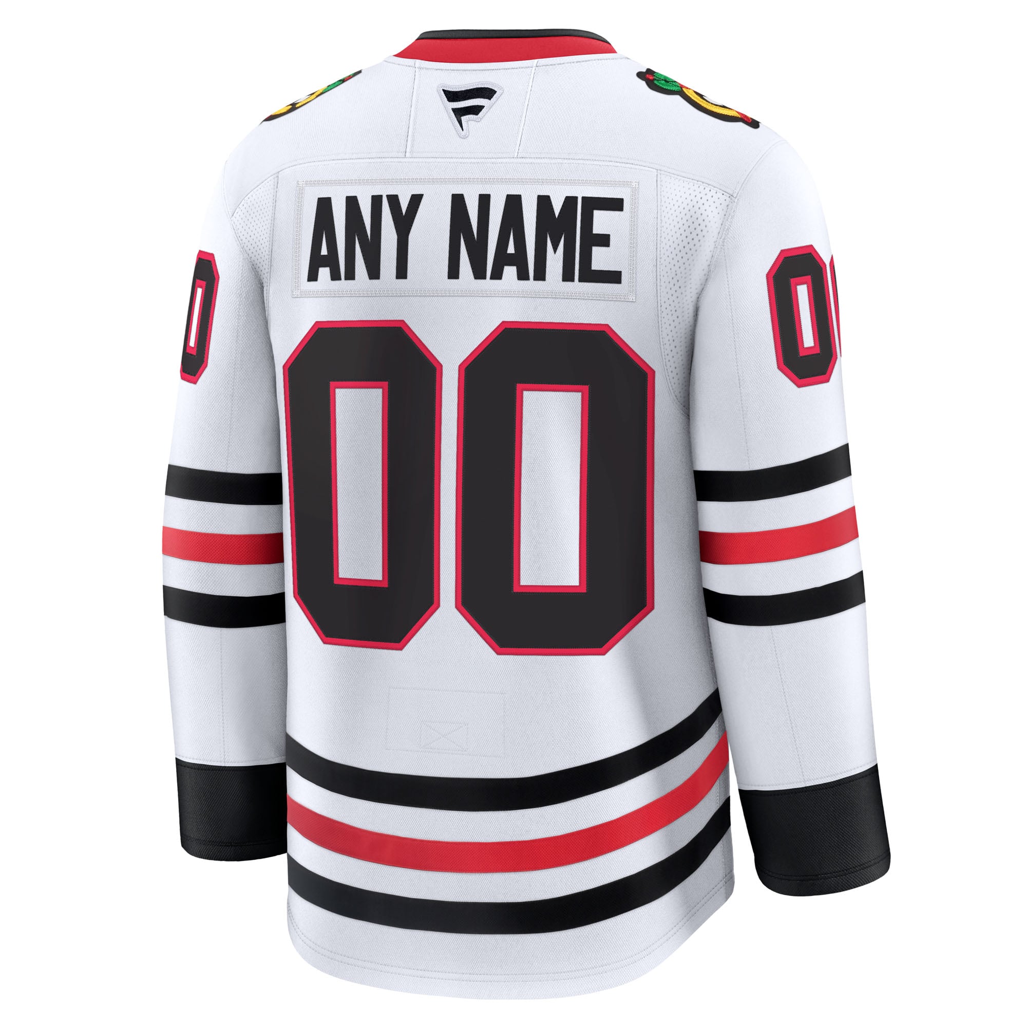 Chicago Blackhawks Away Premium Custom Jersey - White - Image 4