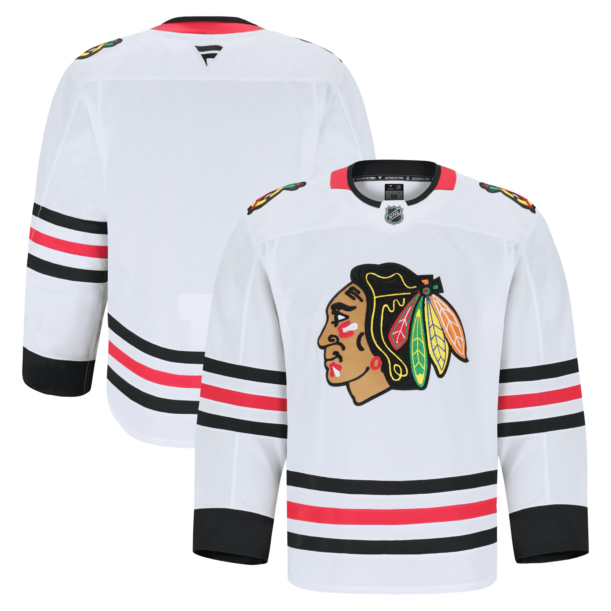 Chicago Blackhawks Away Pro Jersey - White
