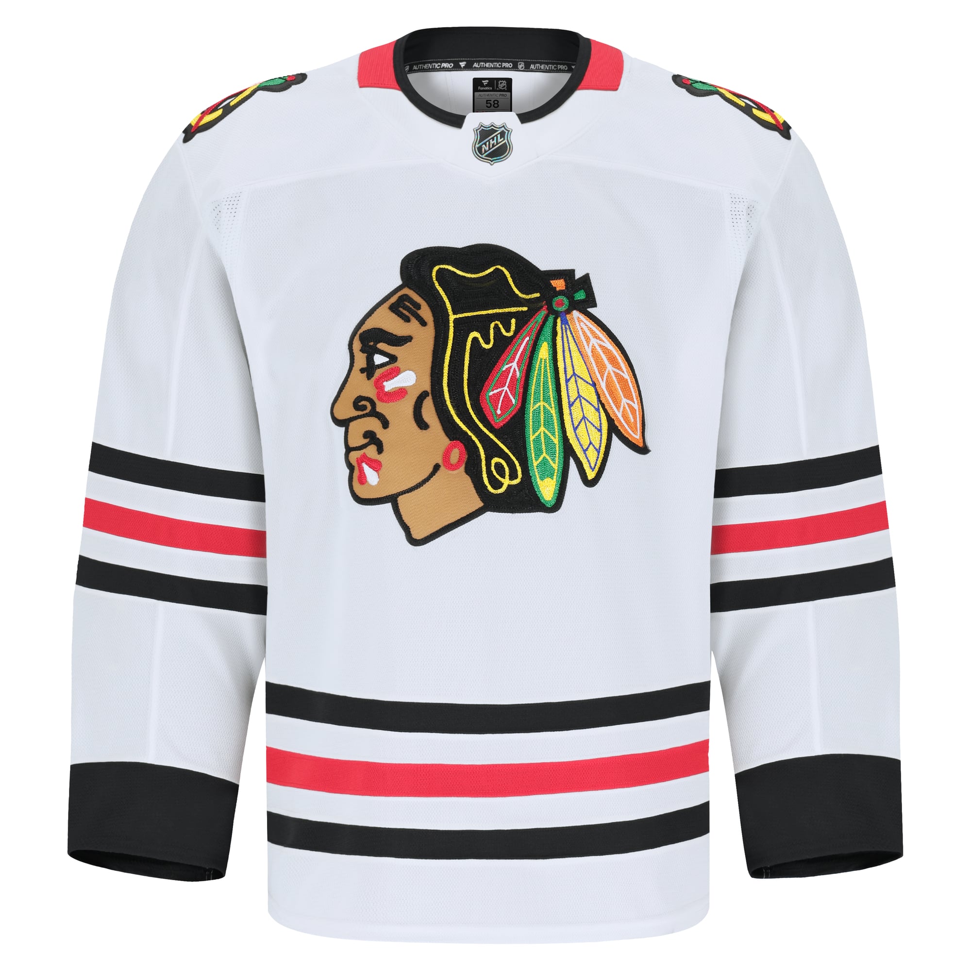 Chicago Blackhawks Away Pro Jersey - White - Image 3