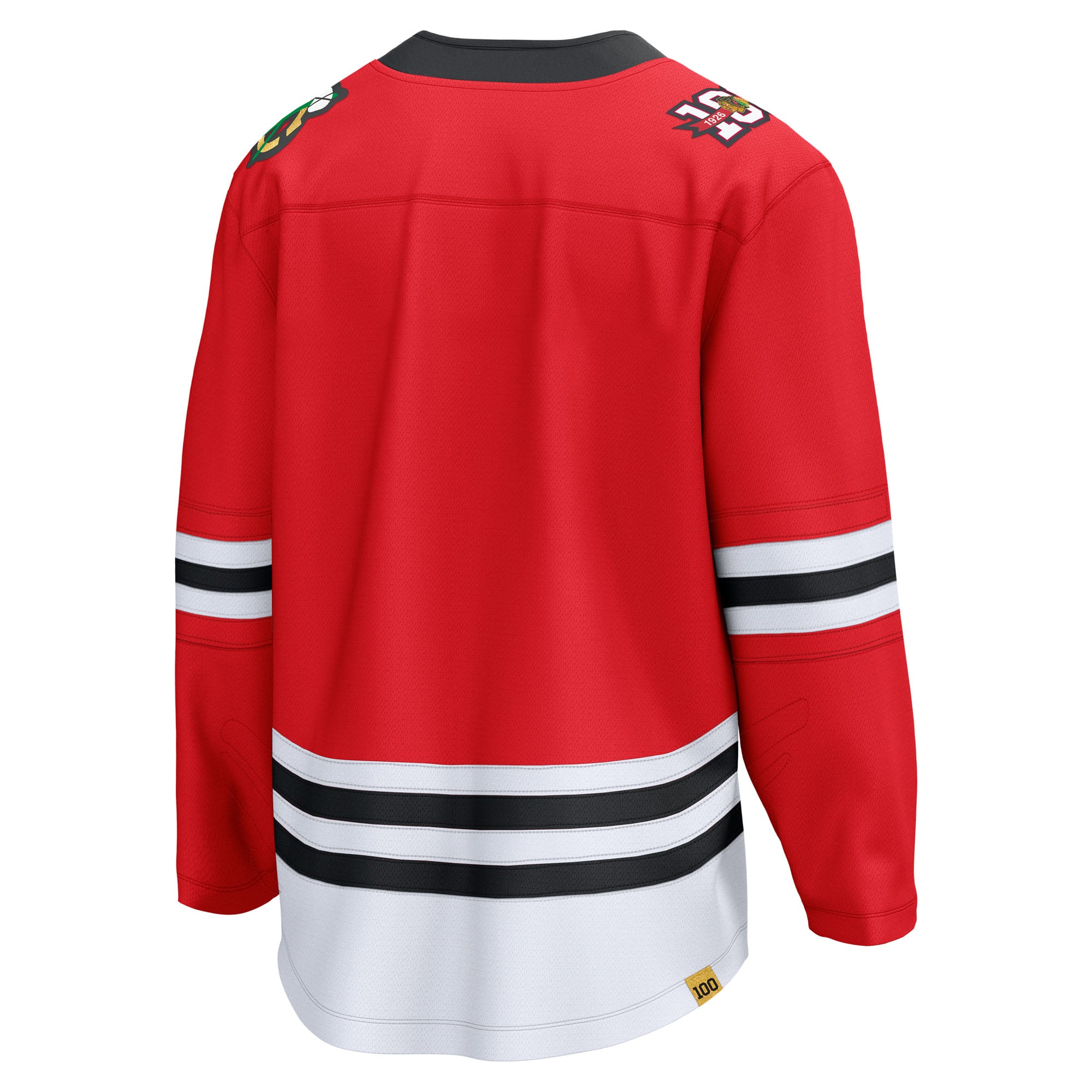 Chicago Blackhawks Centennial Breakaway Jersey - Red - Image 4