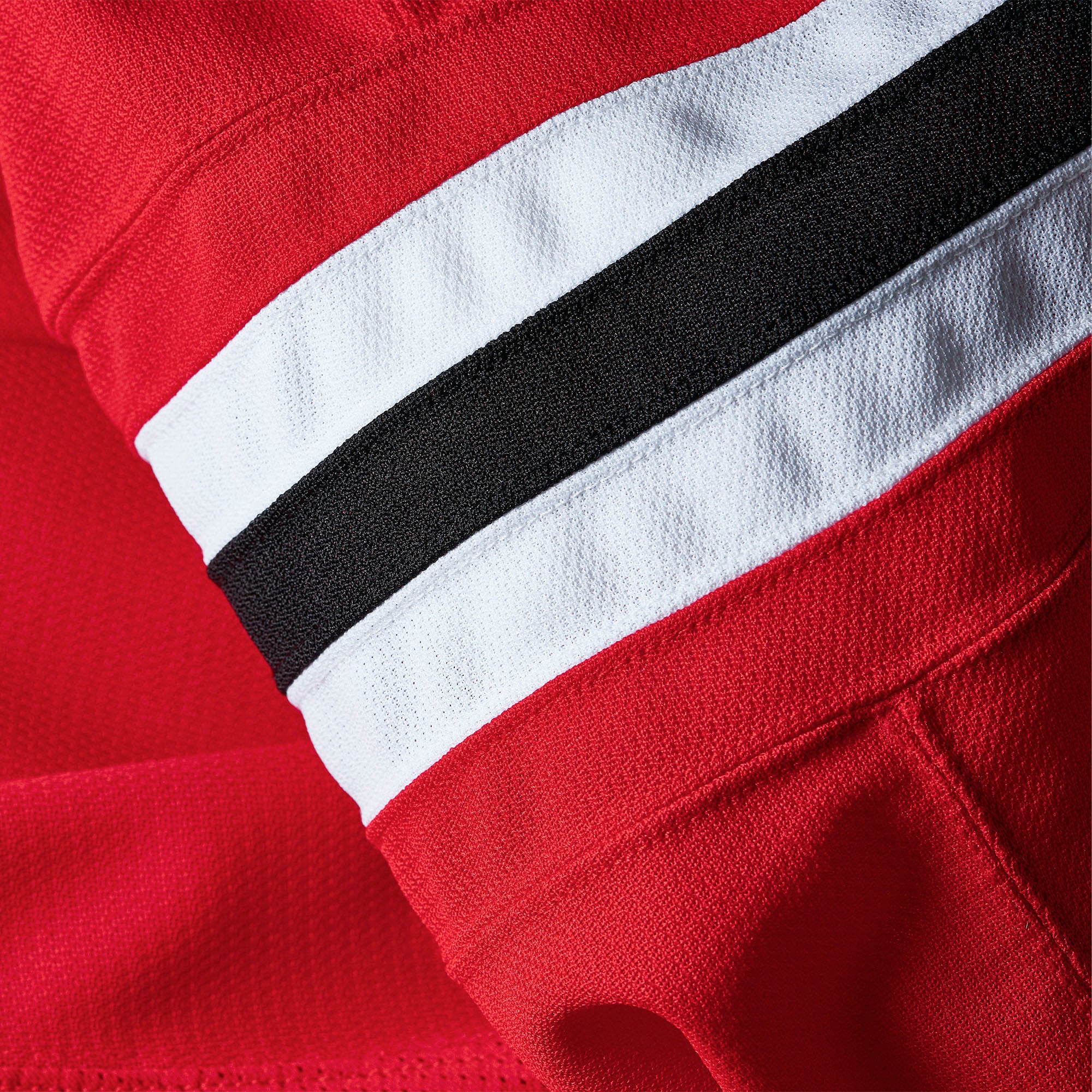 Chicago Blackhawks Home Pro Custom Jersey - Red - Image 6