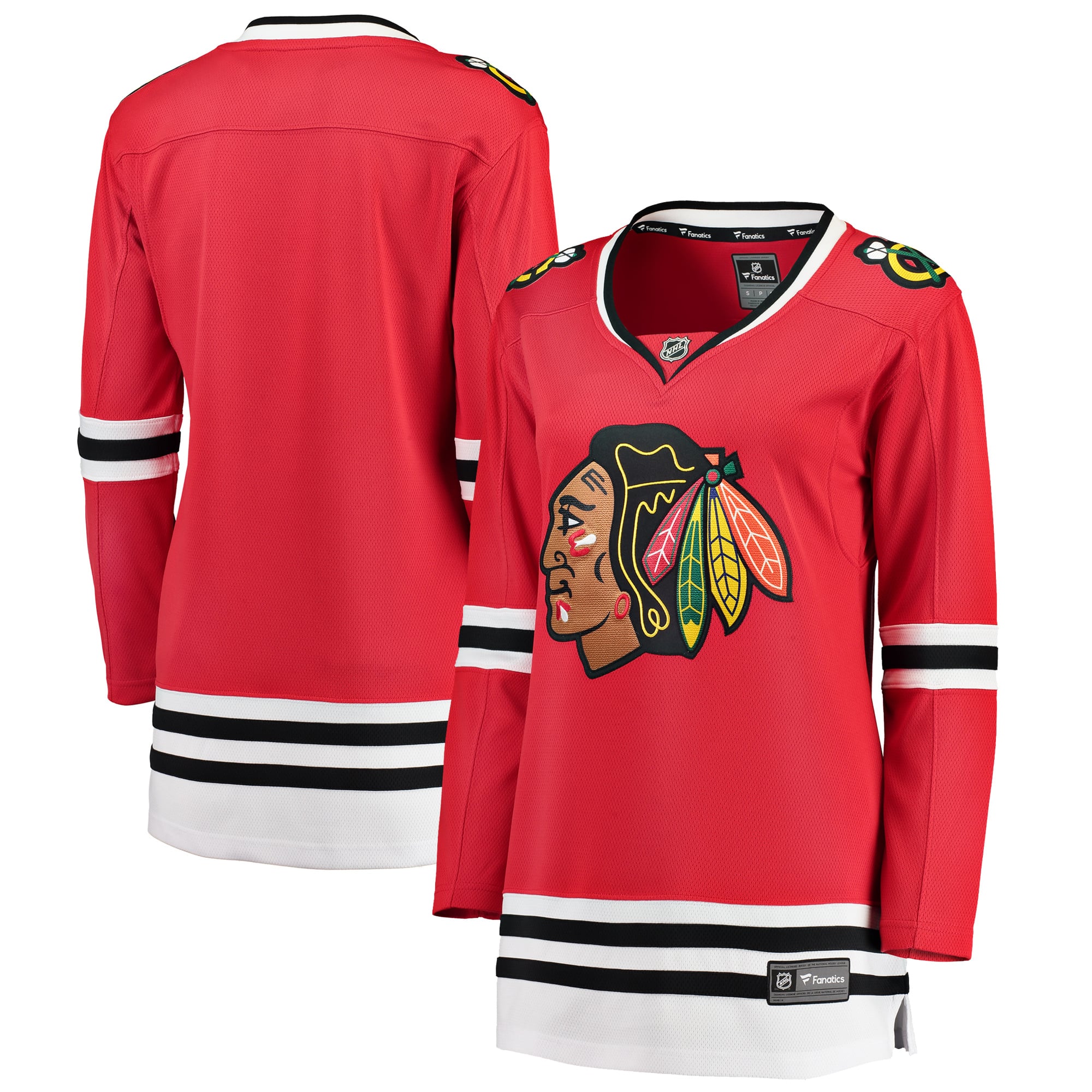 Chicago Blackhawks Women's Home Breakaway Jersey - Red - Image 2