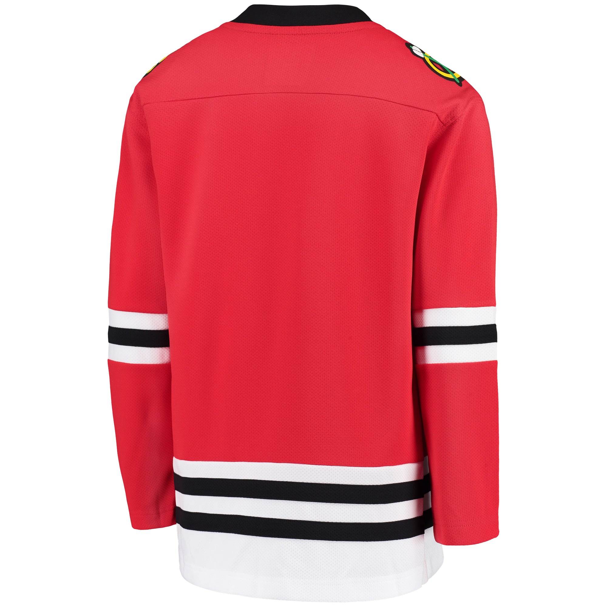 Chicago Blackhawks Youth Home Blank Jersey - Red - Image 4