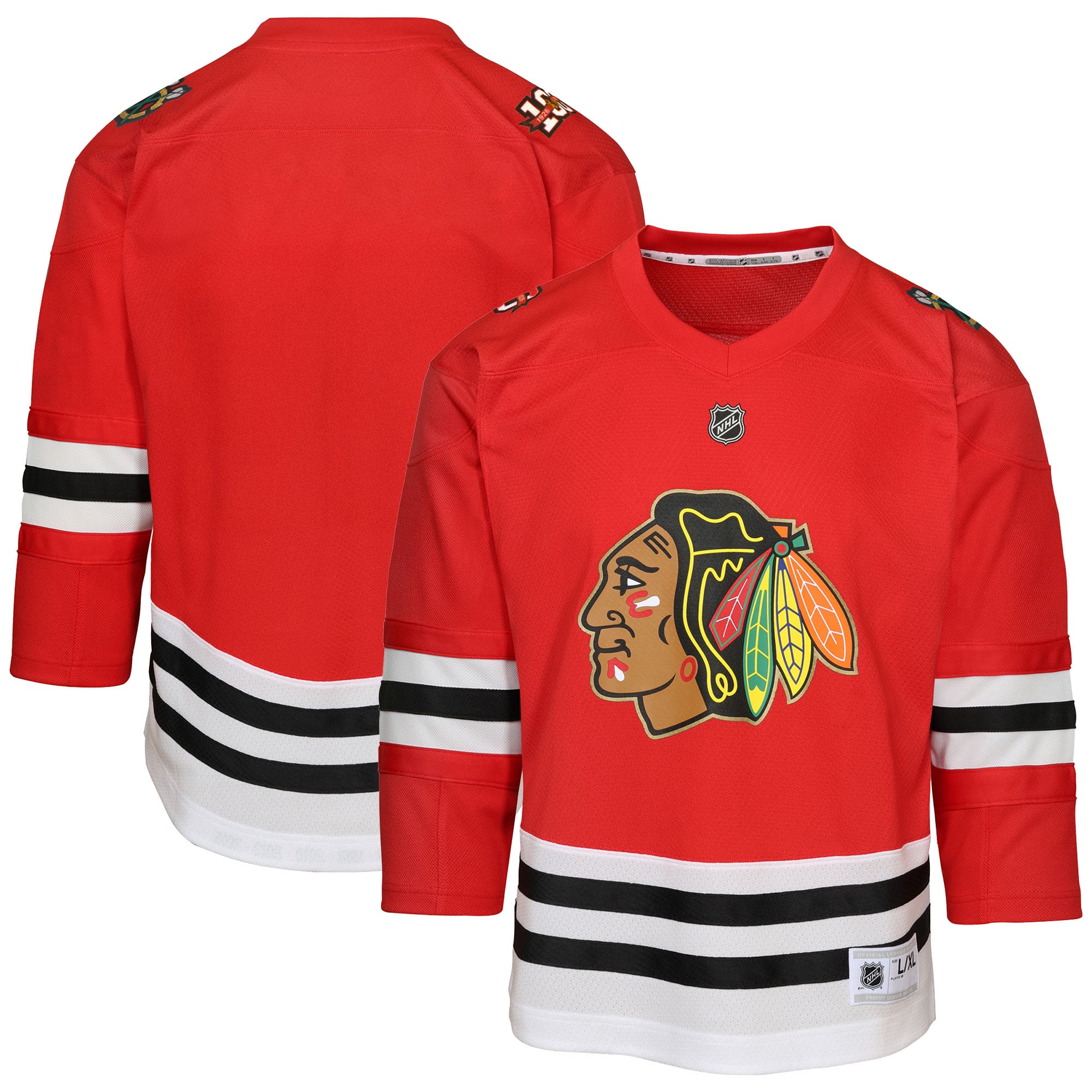Chicago Blackhawks Preschool Centennial Jersey - Red - Image 2