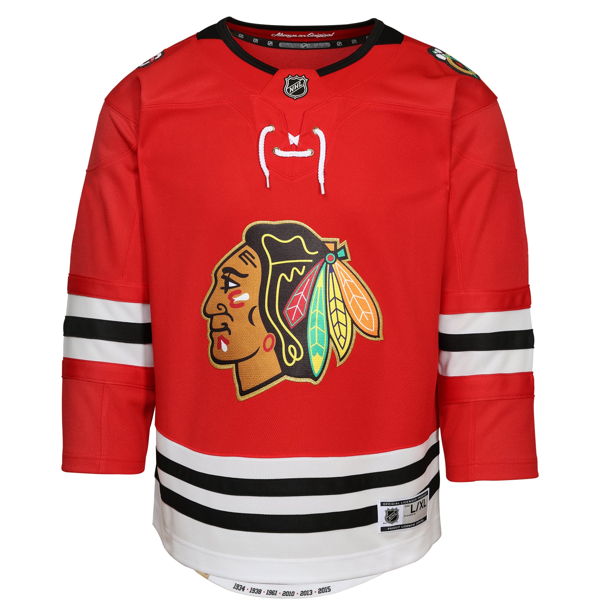 Chicago Blackhawks Youth Centennial Premier Jersey - Red - Image 3