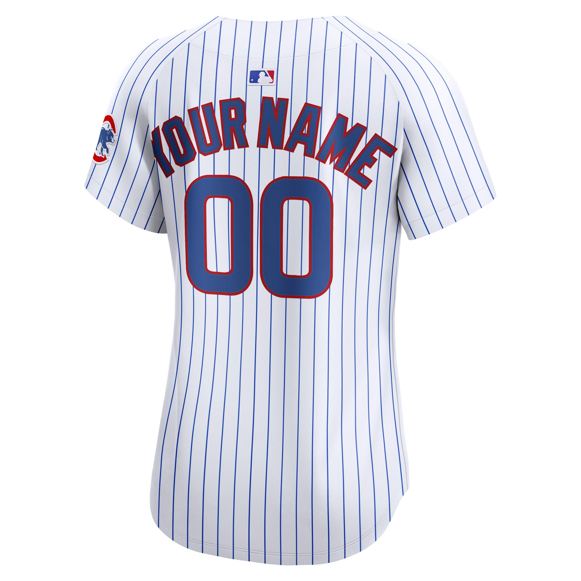 Chicago Cubs Women's Home Limited Custom Jersey - White - Image 4